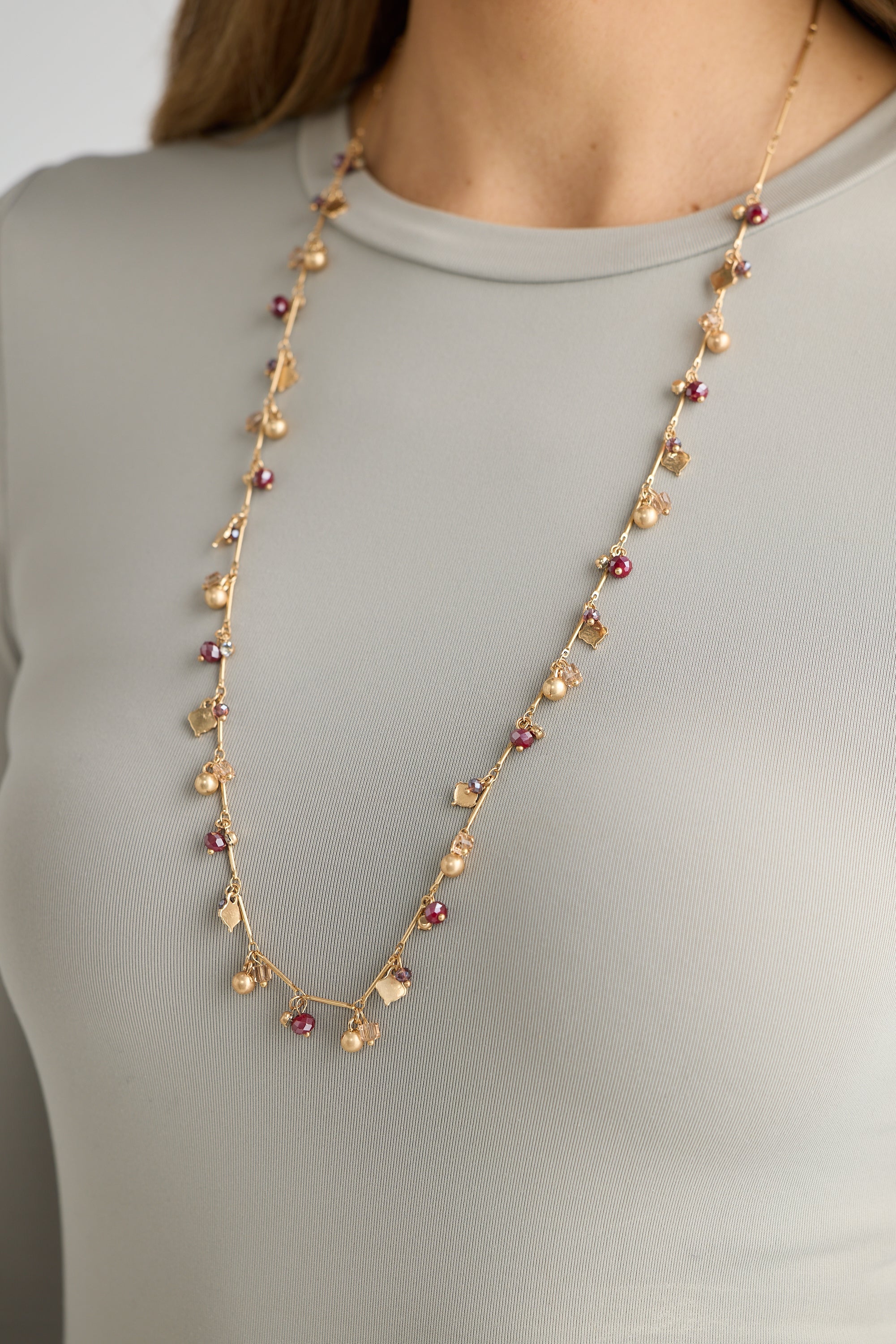 Manuelle Long Necklace