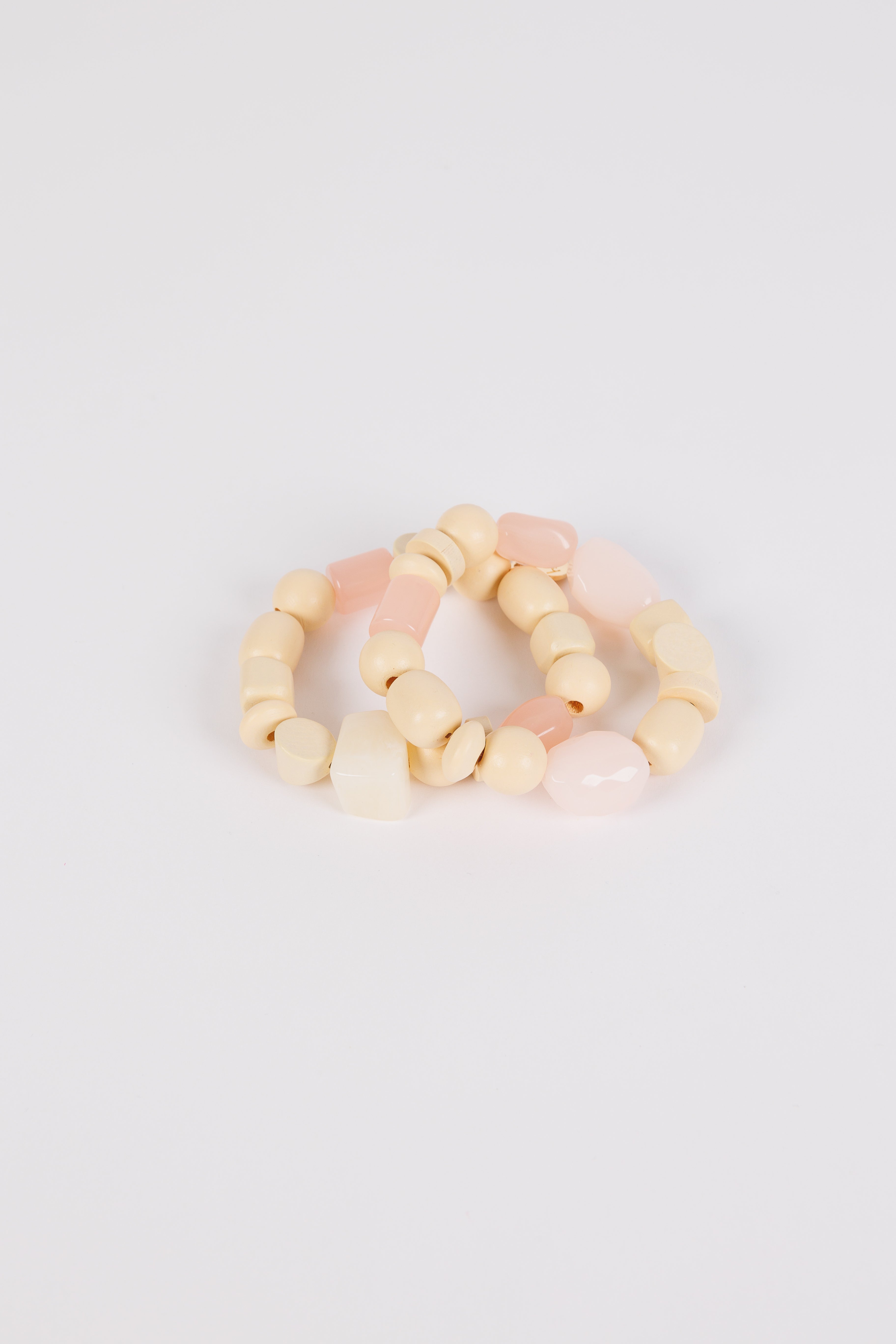 Nessa Bracelet Set - Light Pink