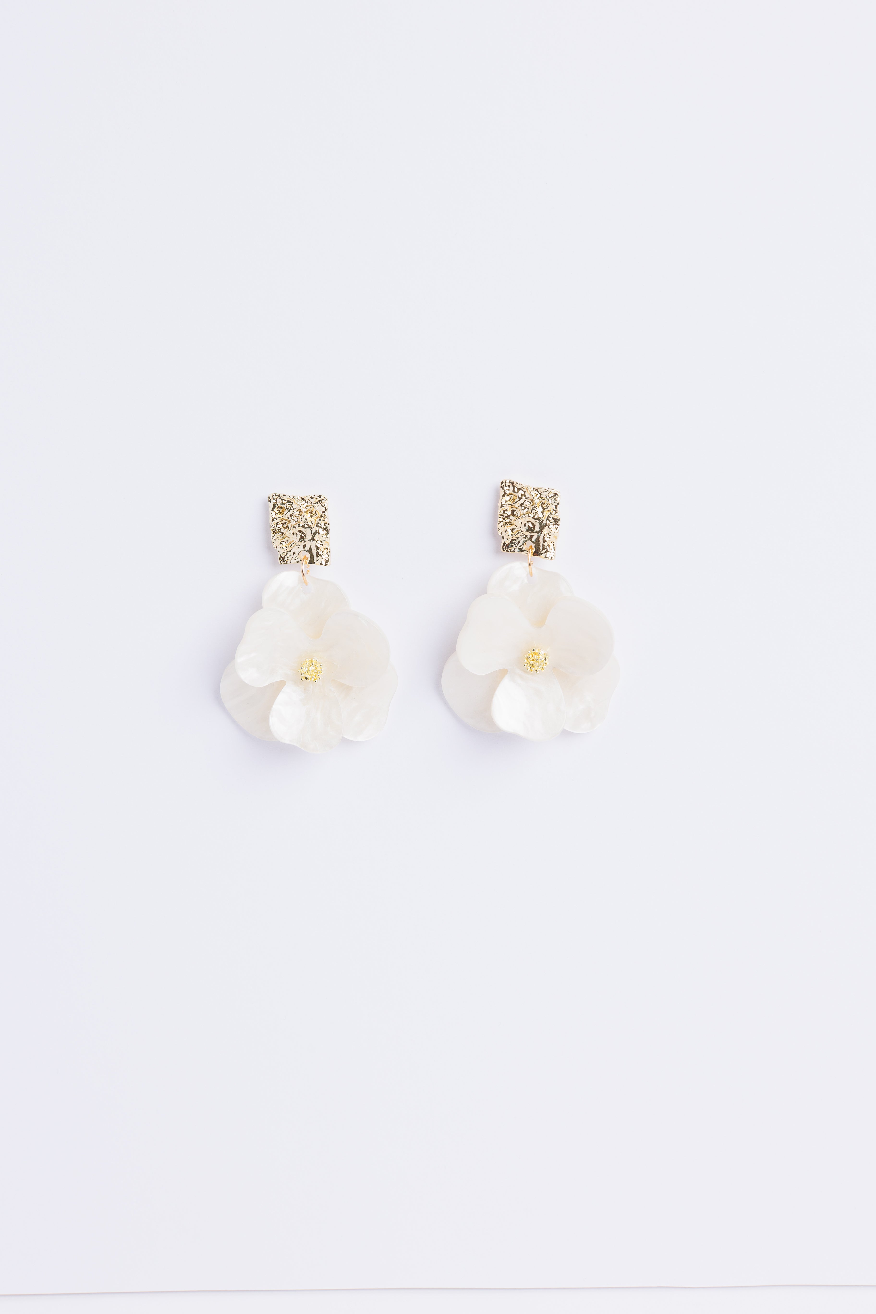 Ariella Earrings - White