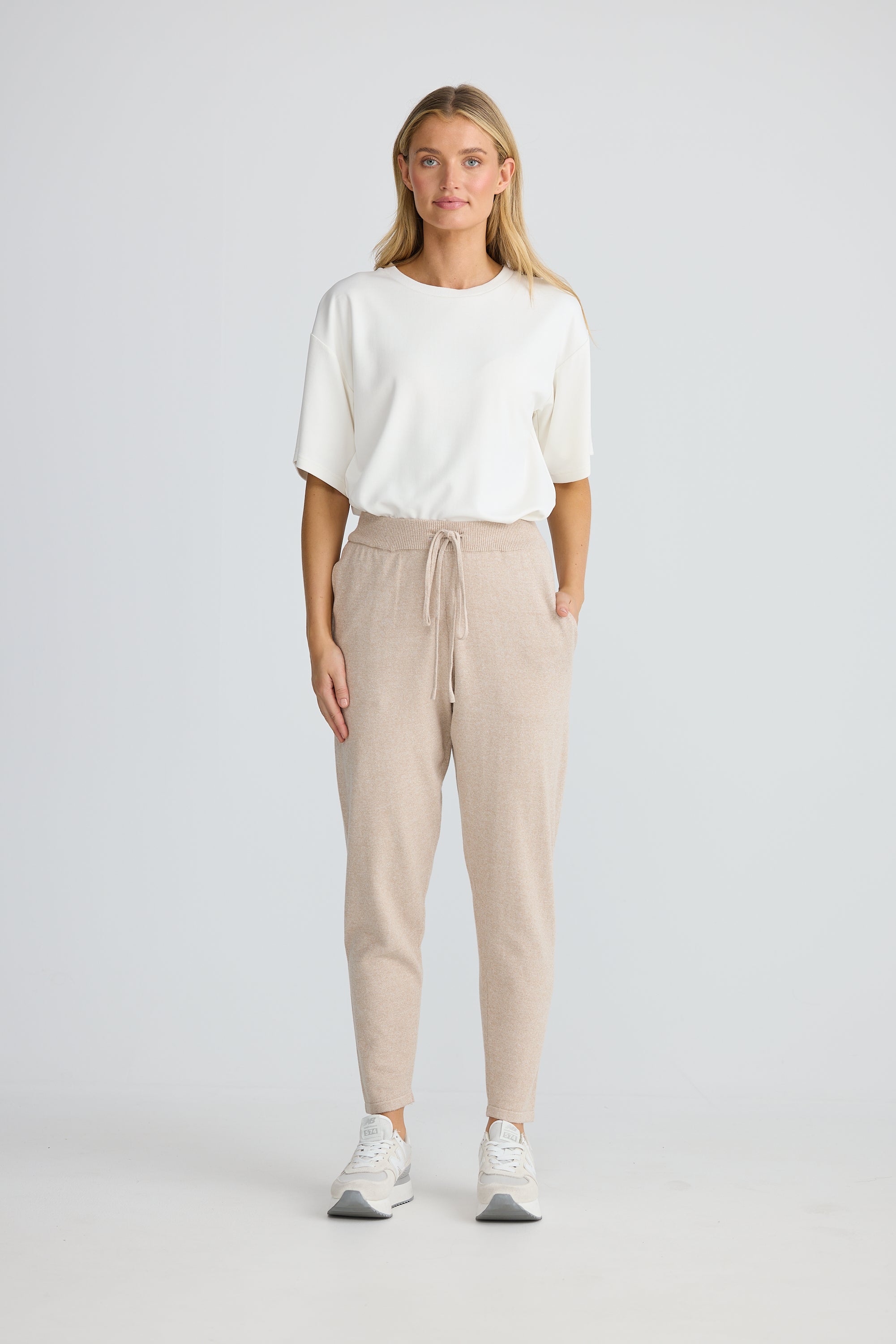 Woodside Pant - Oat Marle