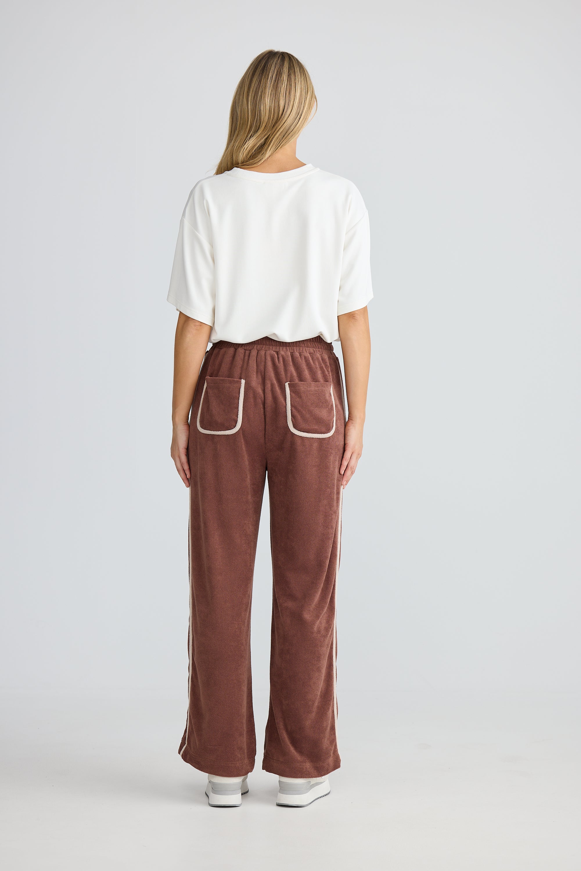 Floor Plan Pant - Coffee