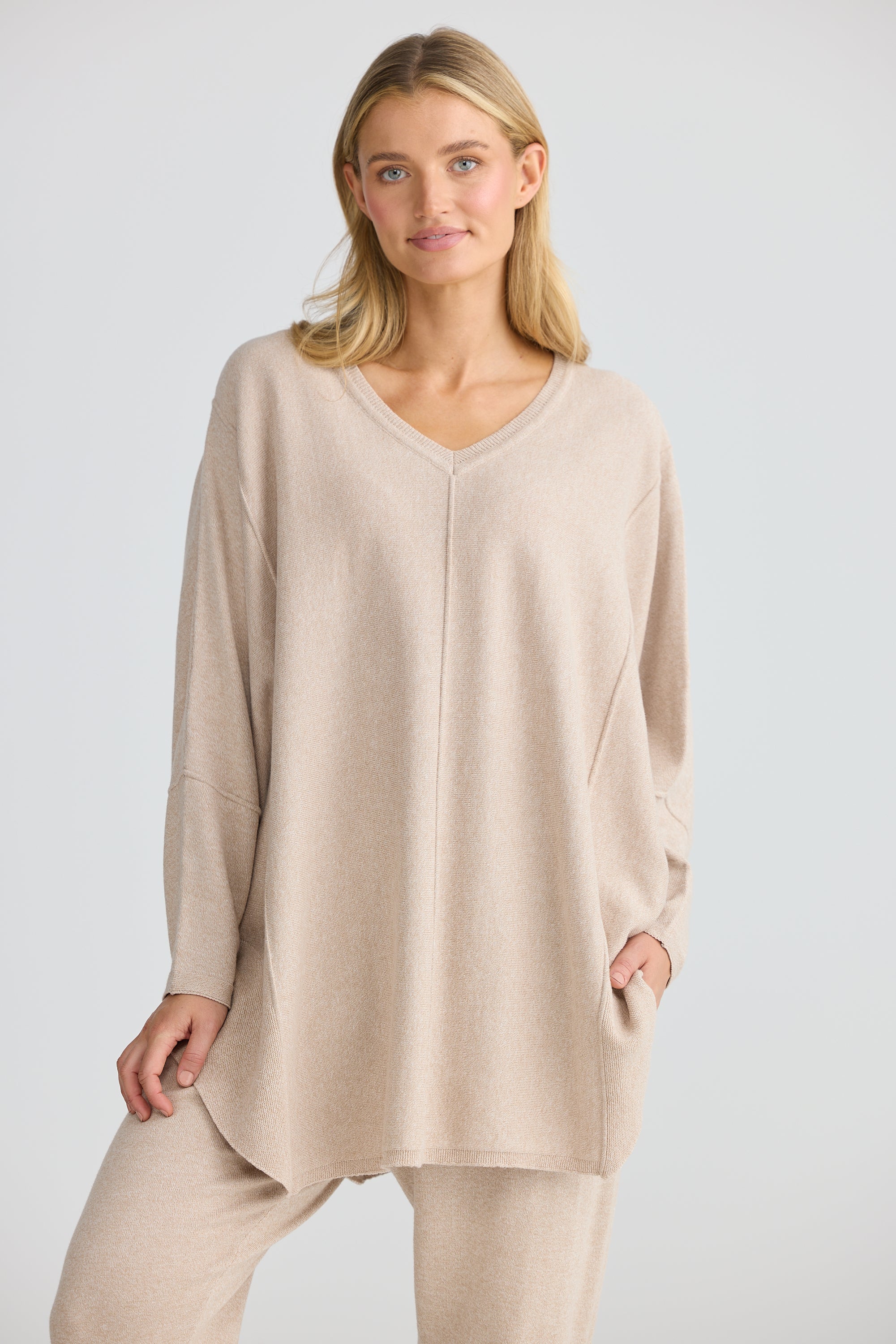 Chill Top - Oat Marle