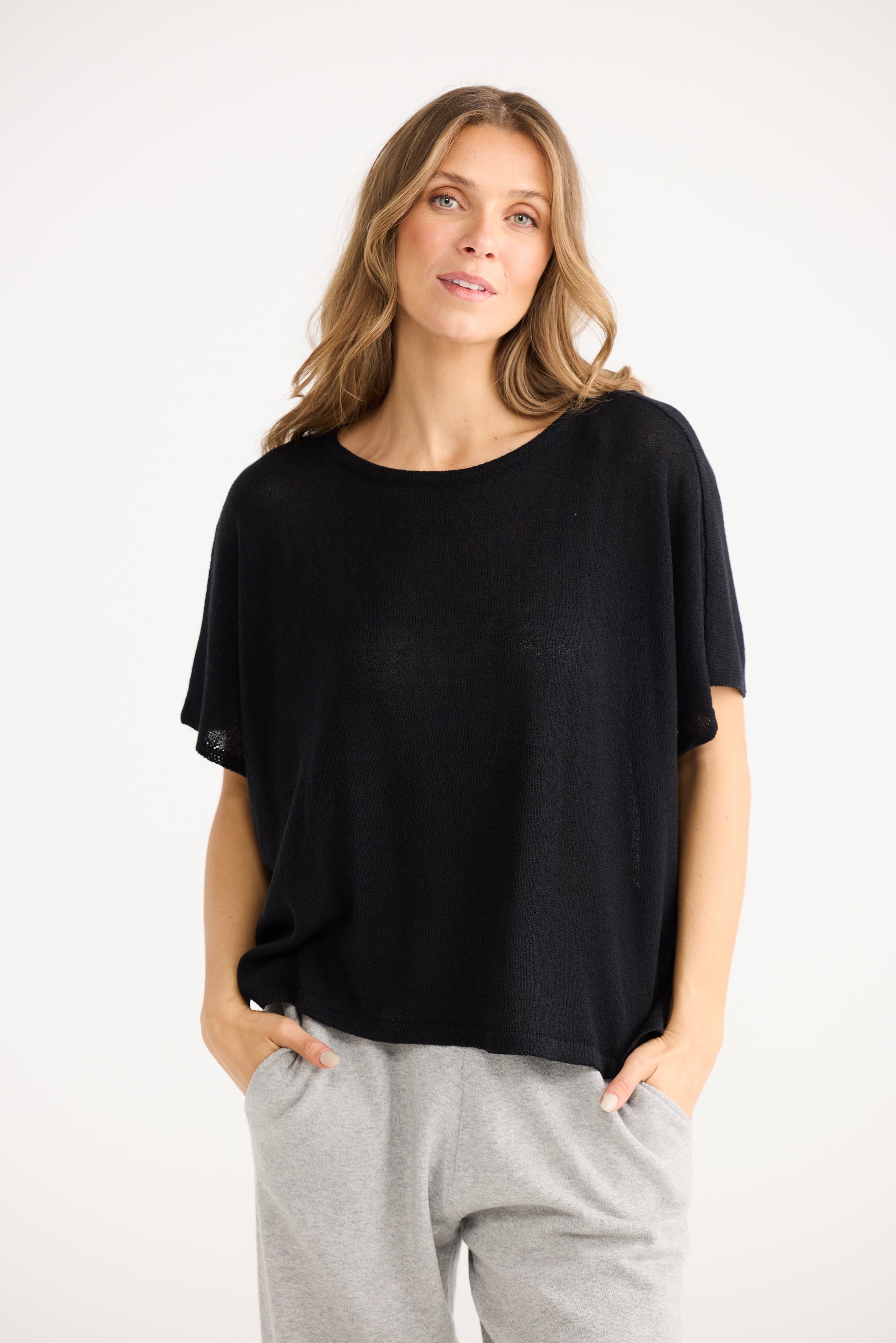 Ruthie Knit Top - Black