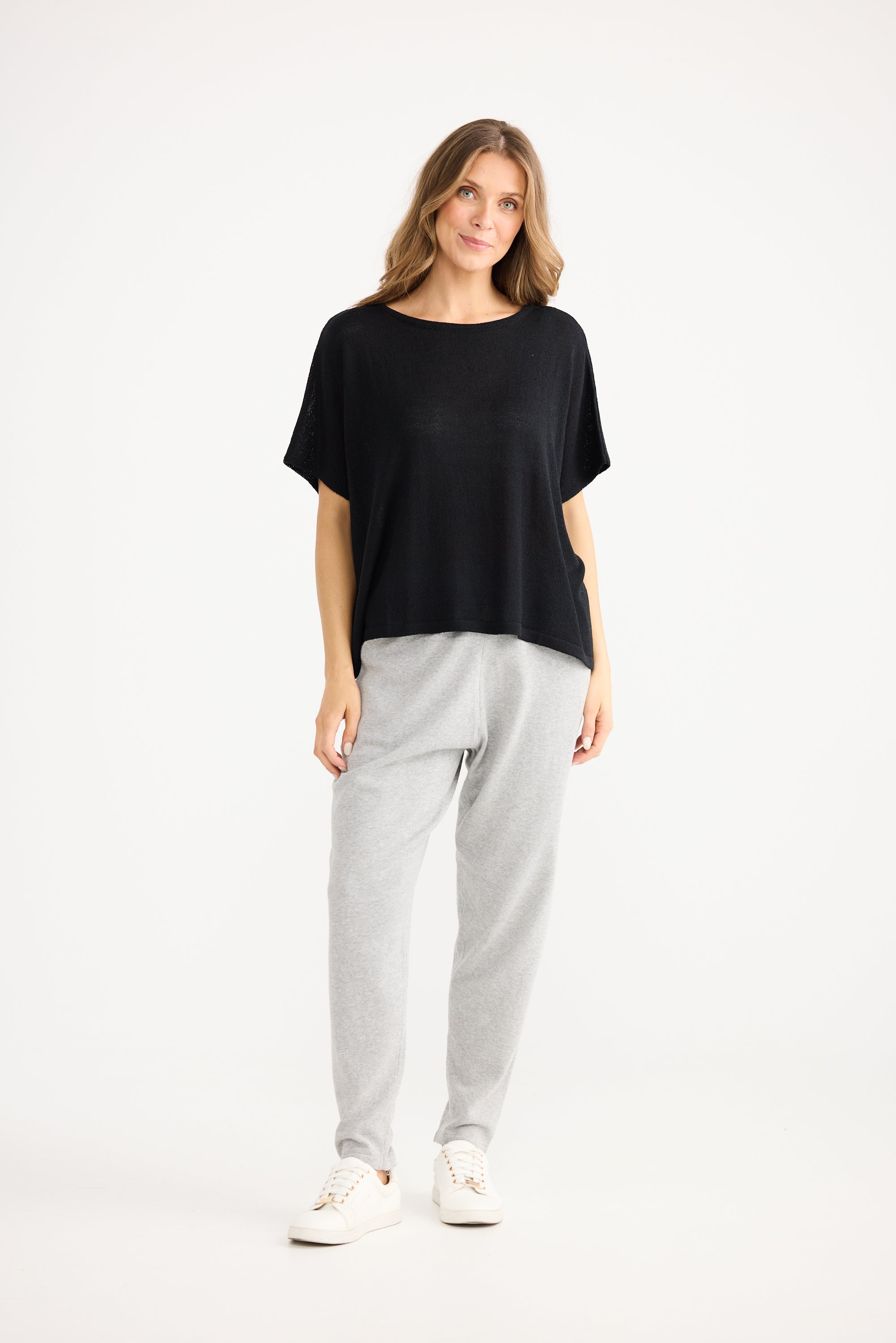 Ruthie Knit Top - Black