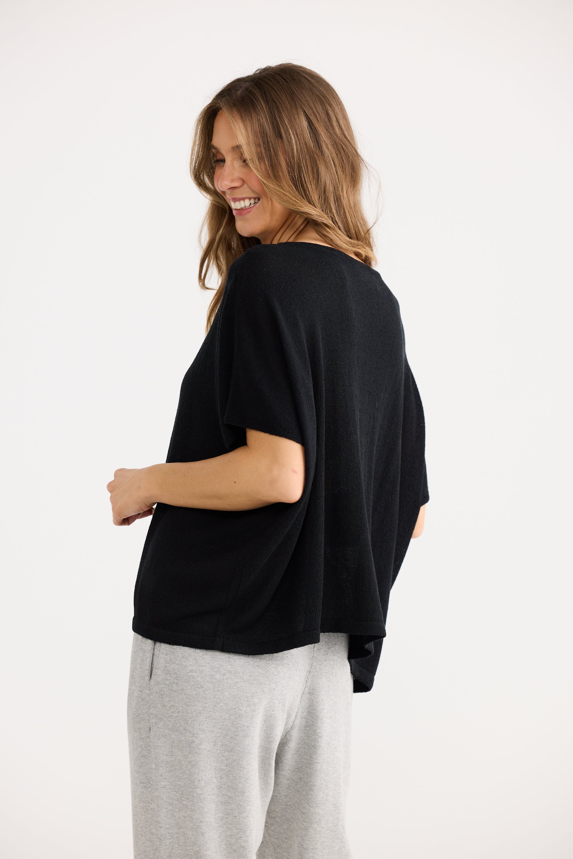 Ruthie Knit Top - Black