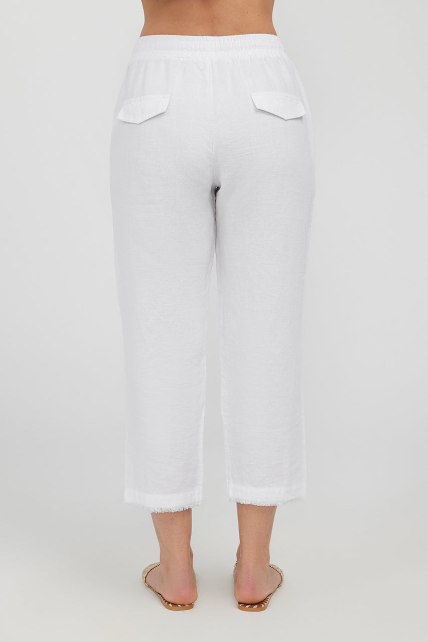 Lido 3/4 Linen Pants