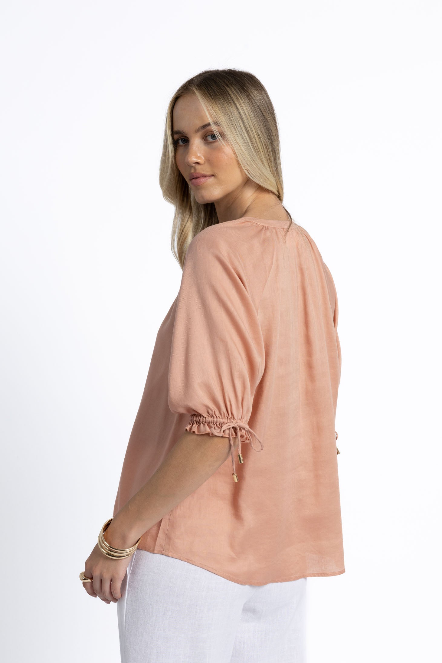Reece Blouse - Clay