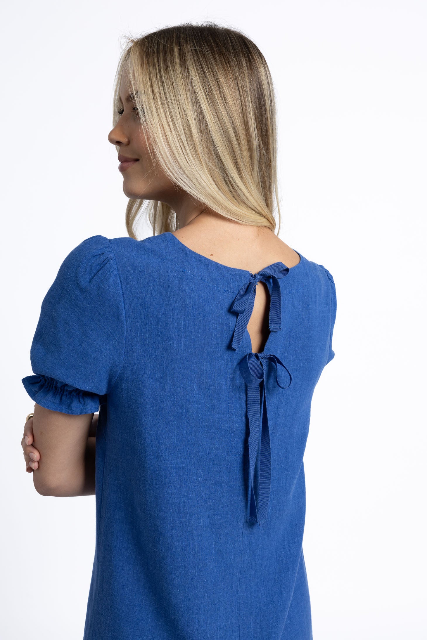 Sana Shift Dress - Royal Blue
