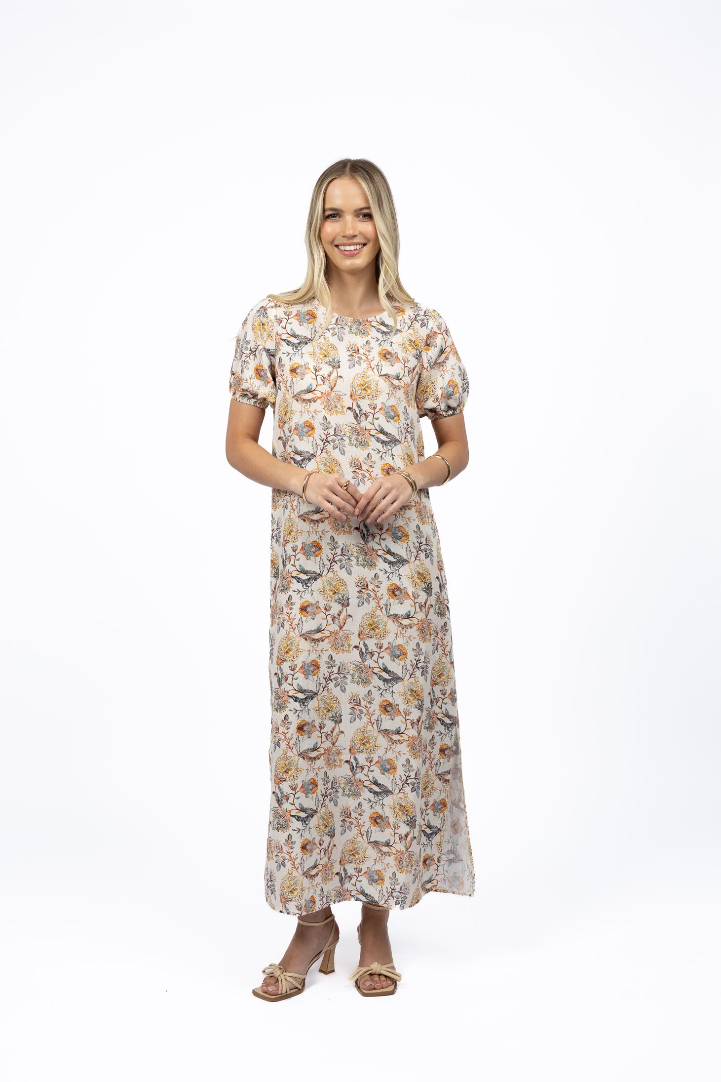 Lillian Dress - Kaffir Lilly Print