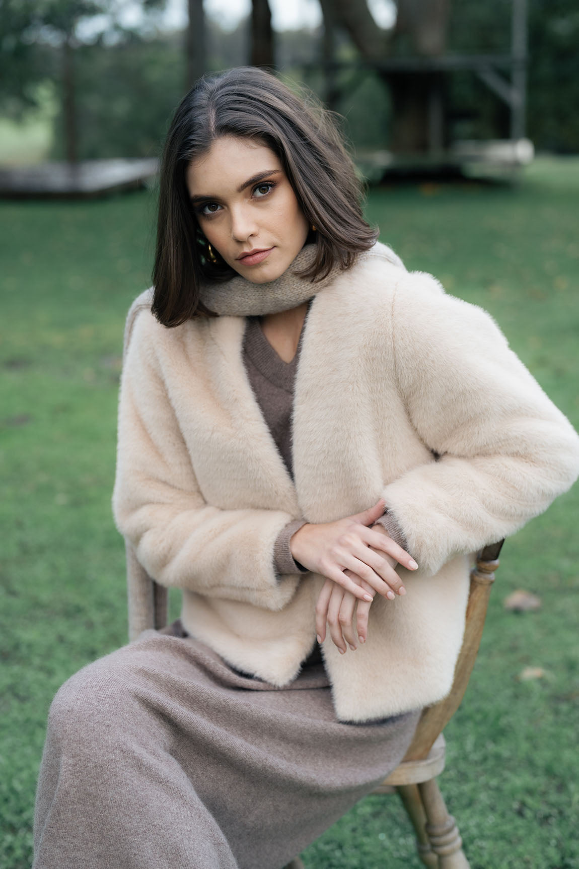 Vienna Jacket - Latte