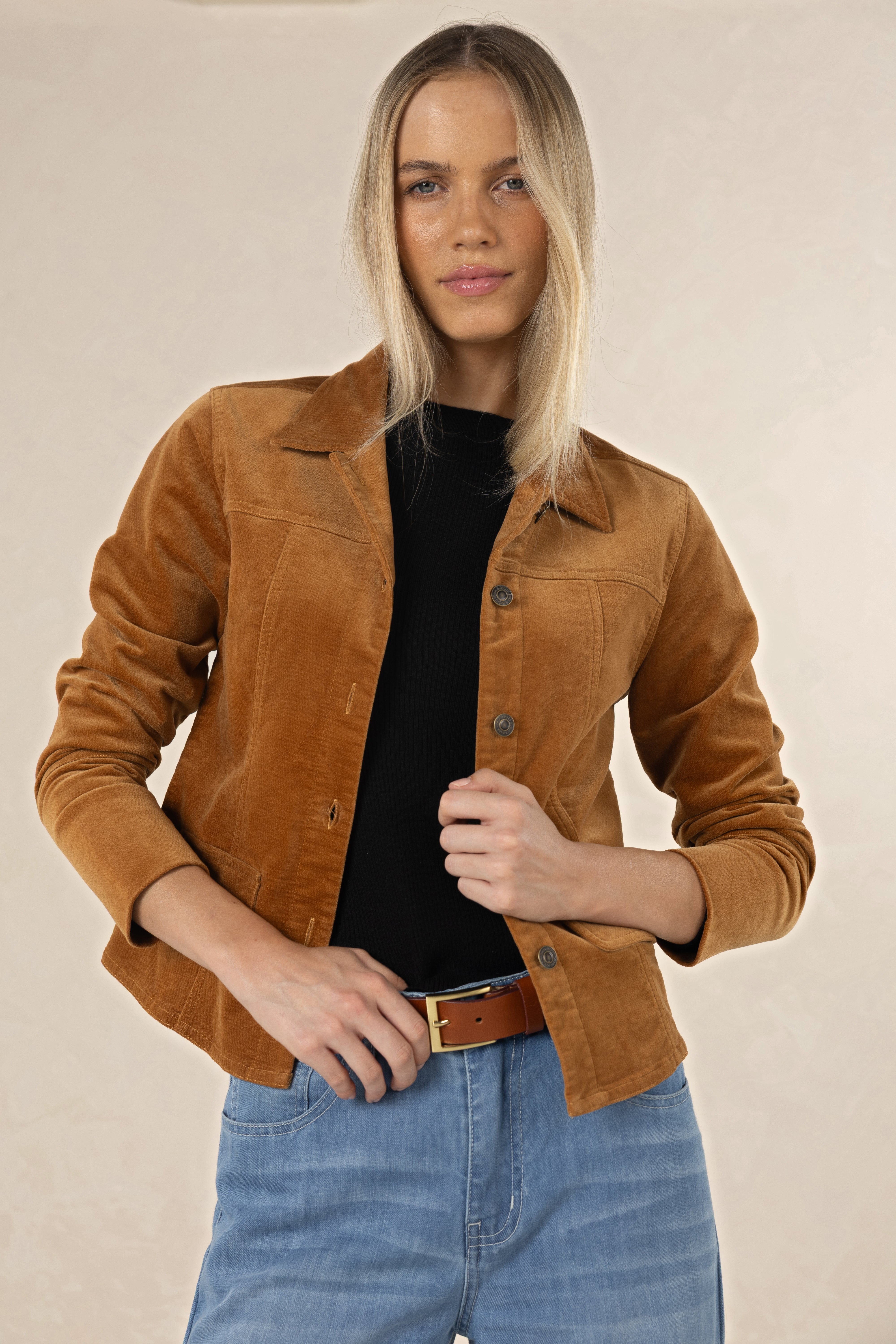 Gabi Jacket - Camel