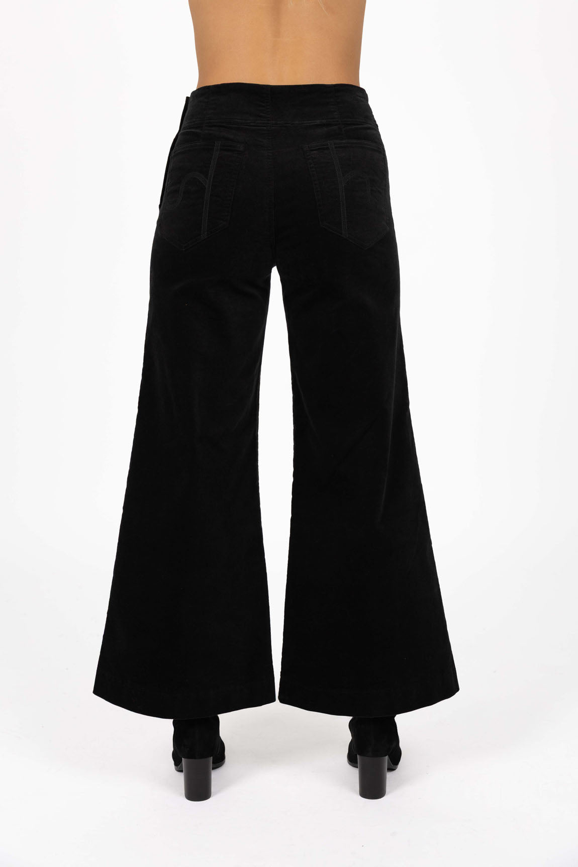Stitched Luxe Pant - Black