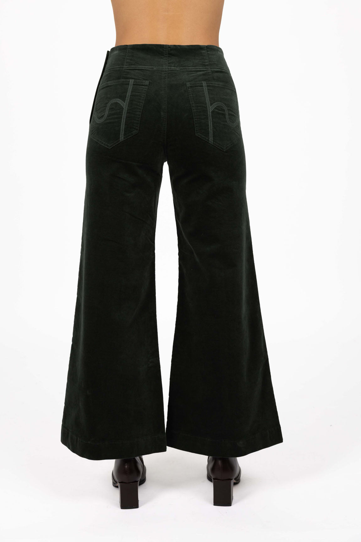Stitched Luxe Pant - Pine