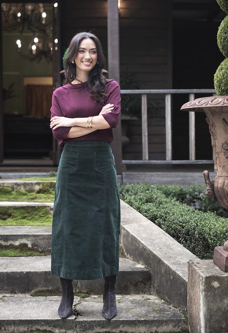 Grace Top - Merlot