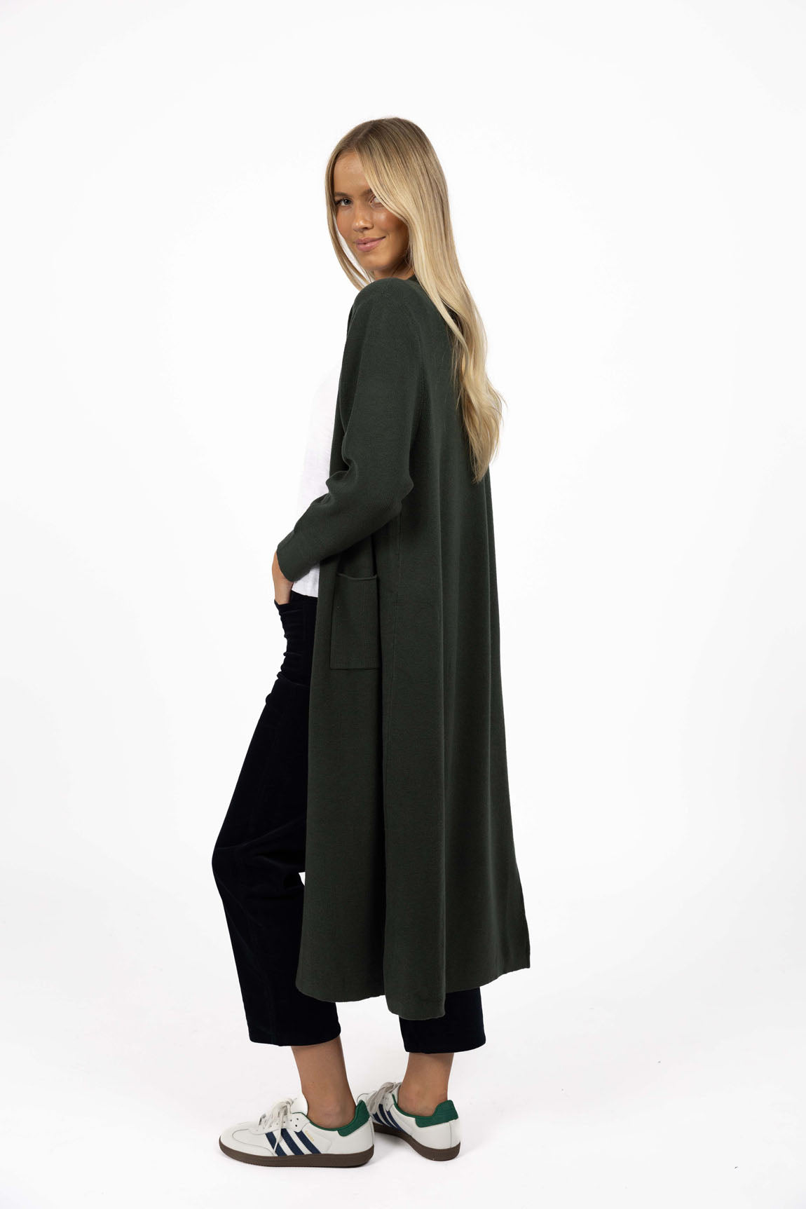 Clover Cardigan - Khaki