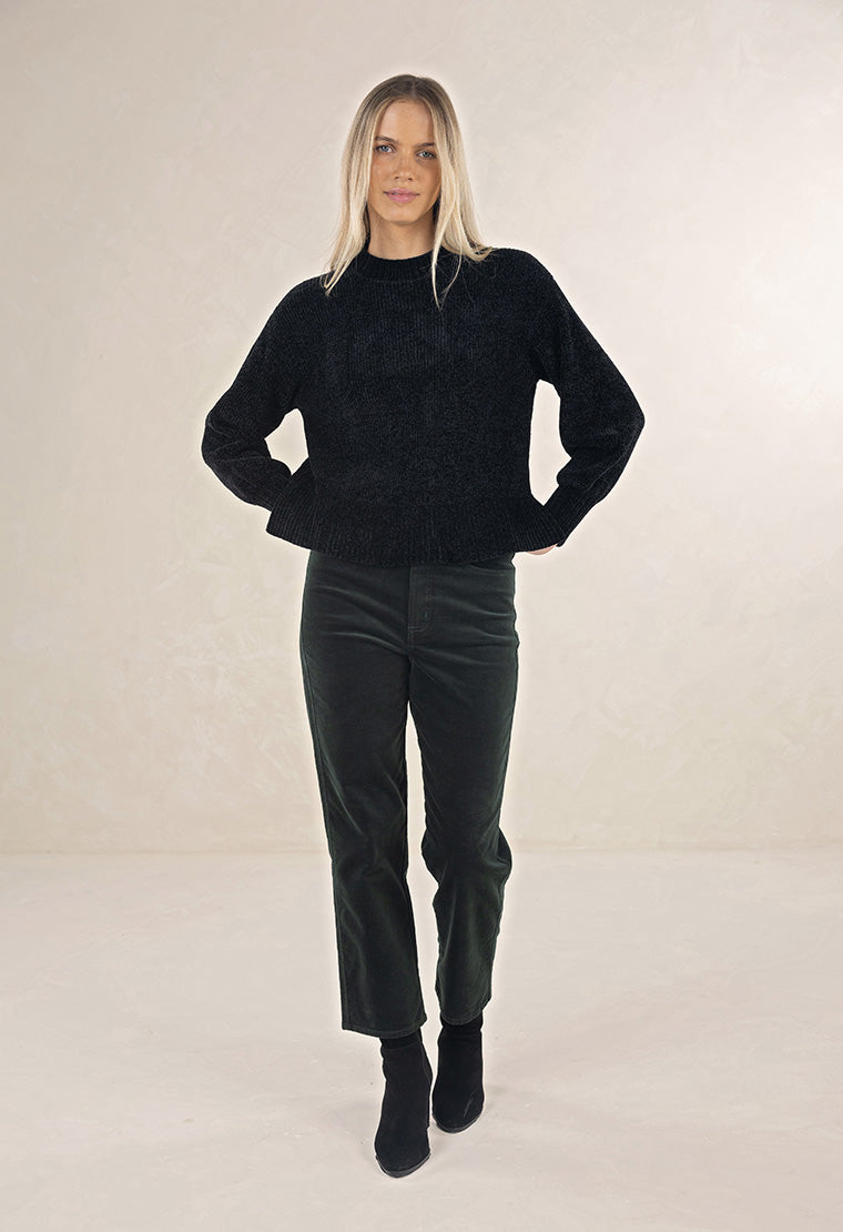 Va Va Velour Pant - Pine