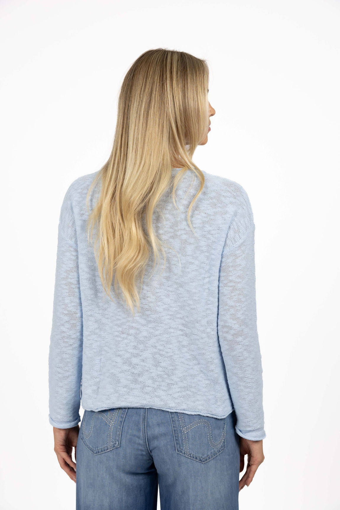 Sofia Sweater - Powder Blue