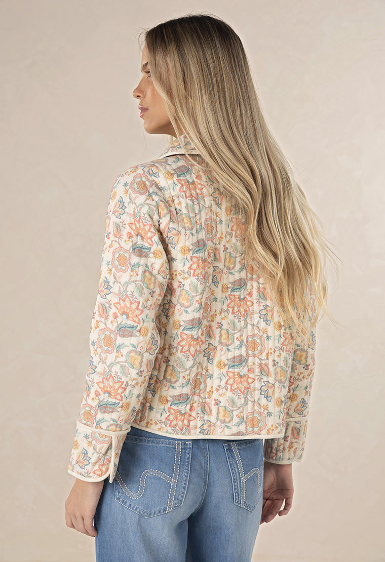 Bonnie Jacket - Blue Print