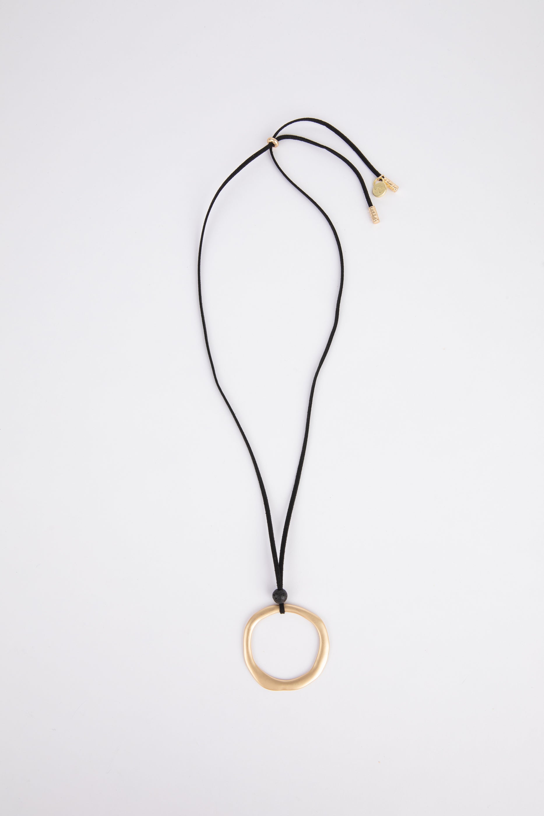 Andros Necklace - Gold + Black