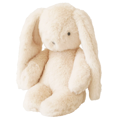 Darcey Plush Baby Bunny - Ivory