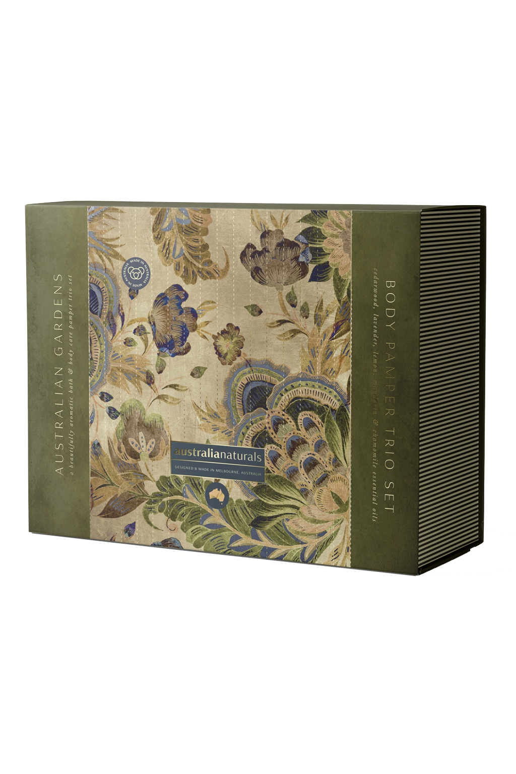 Australian Gardens Body Care Trio - Cedarwood, Lavender, Lemon, Mandarin & Chamomile