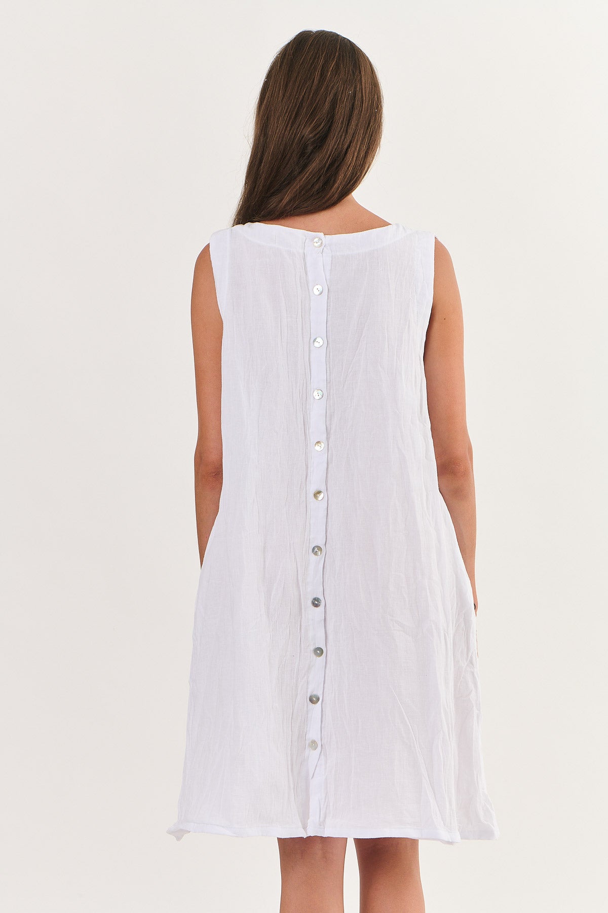 Cotton Dress White