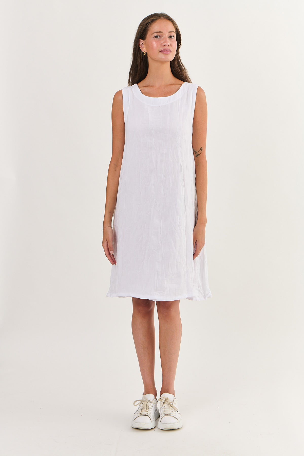 Cotton Dress White