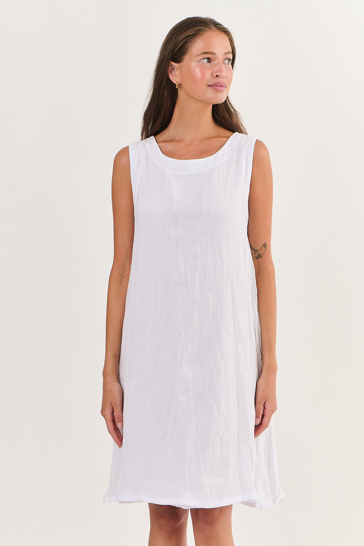 Cotton Dress White