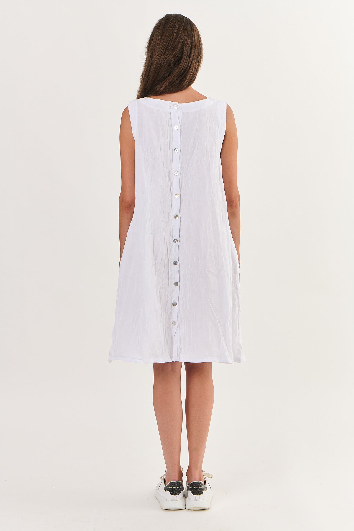 Cotton Dress White