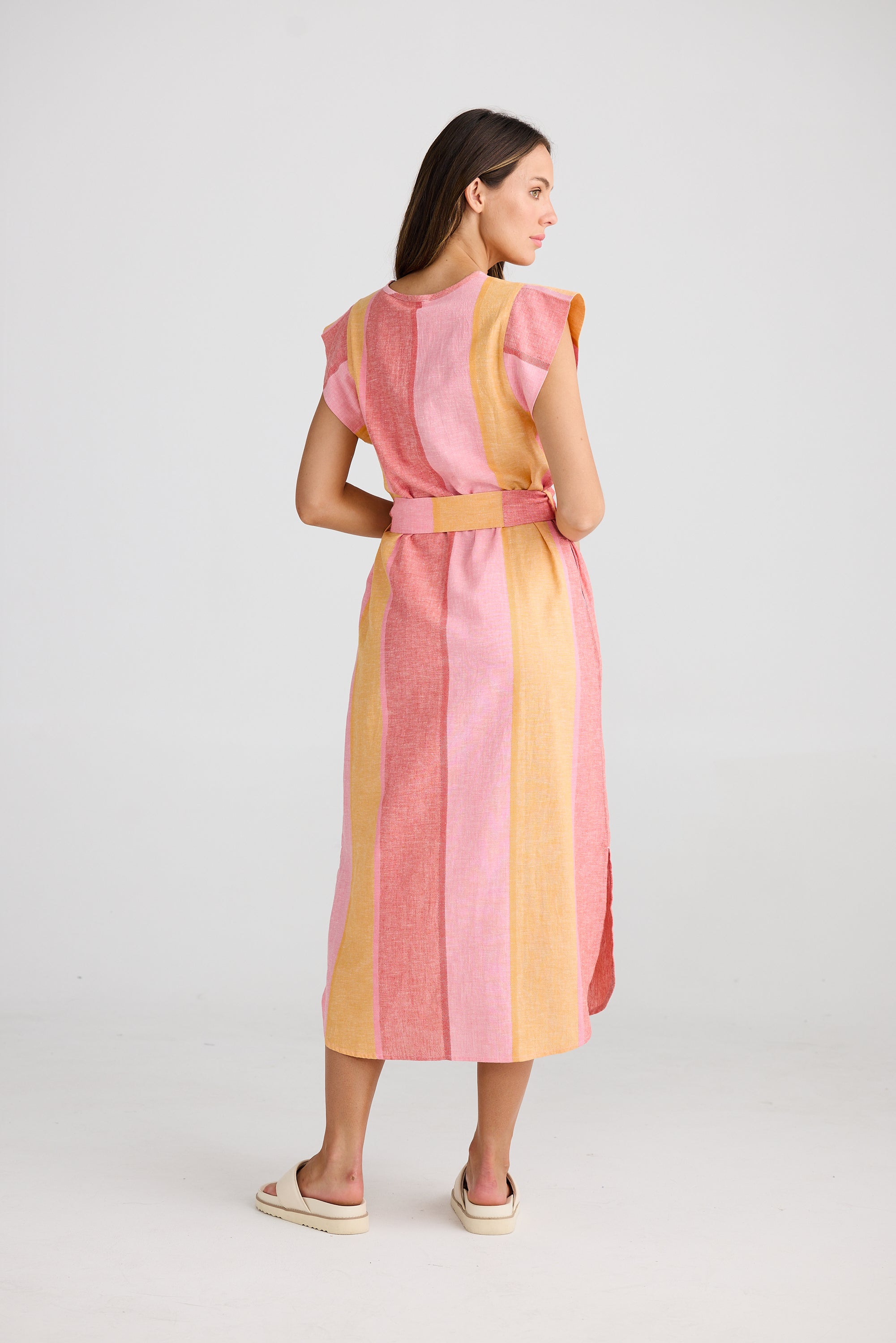 Sebou Dress Lisbon Stripe