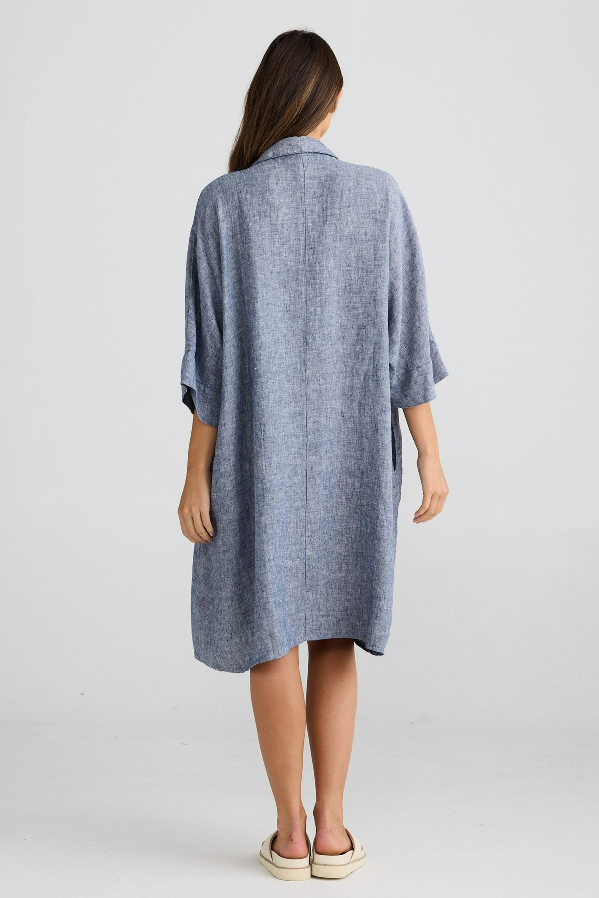 Casablanca Tunic Navy Fleck