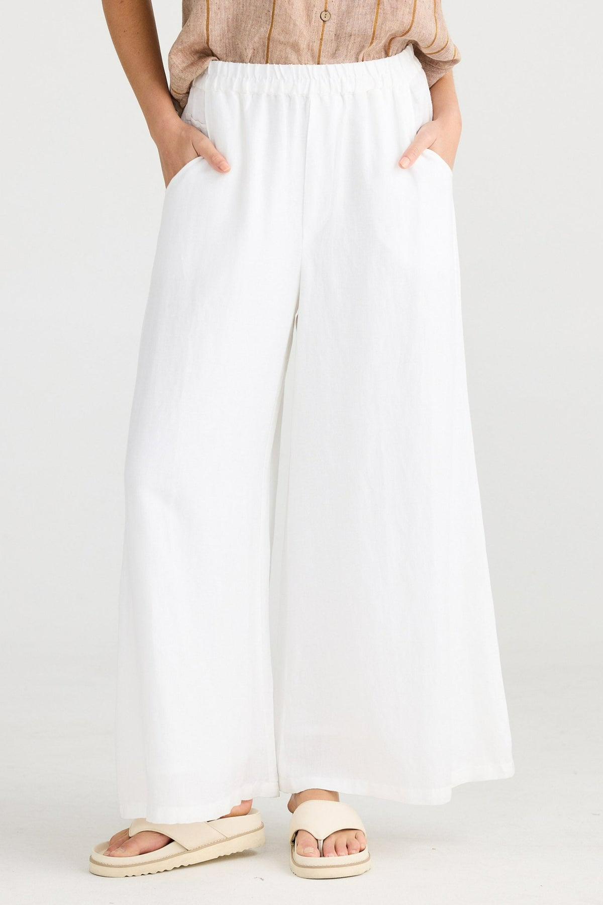 Positano Pants White