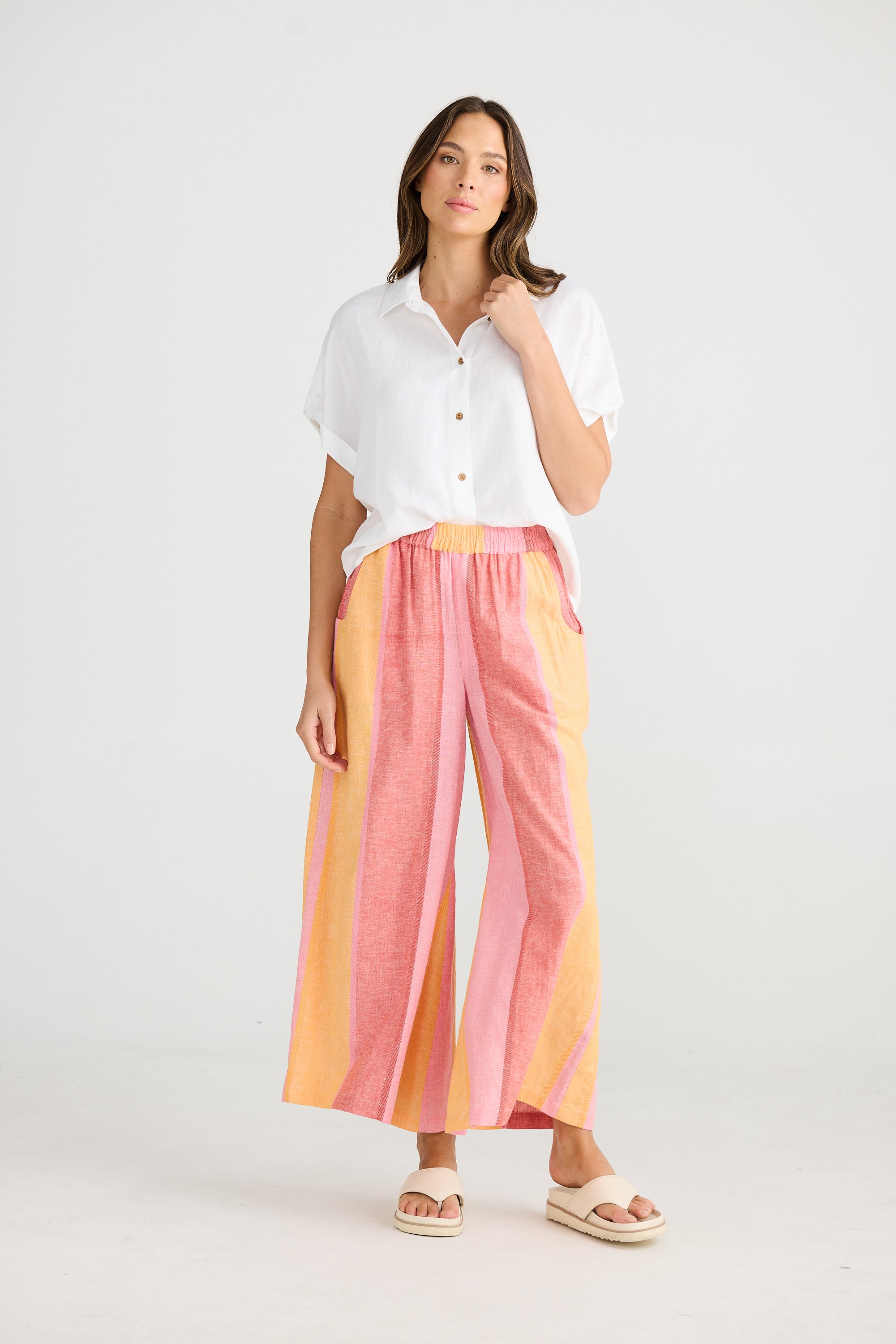 Positano Pants Lisbon Stripe