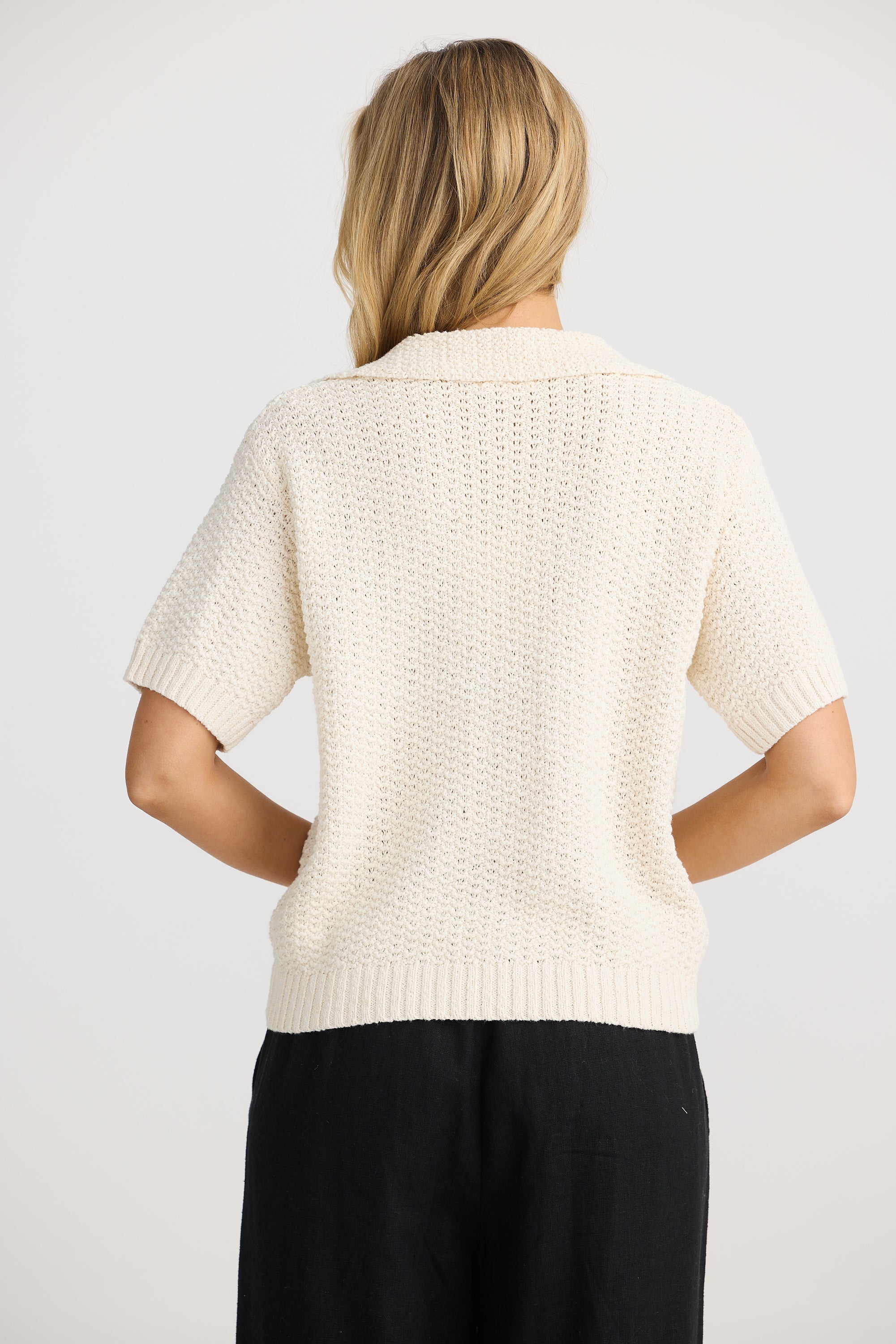 Ramona Knit Tee - Natural