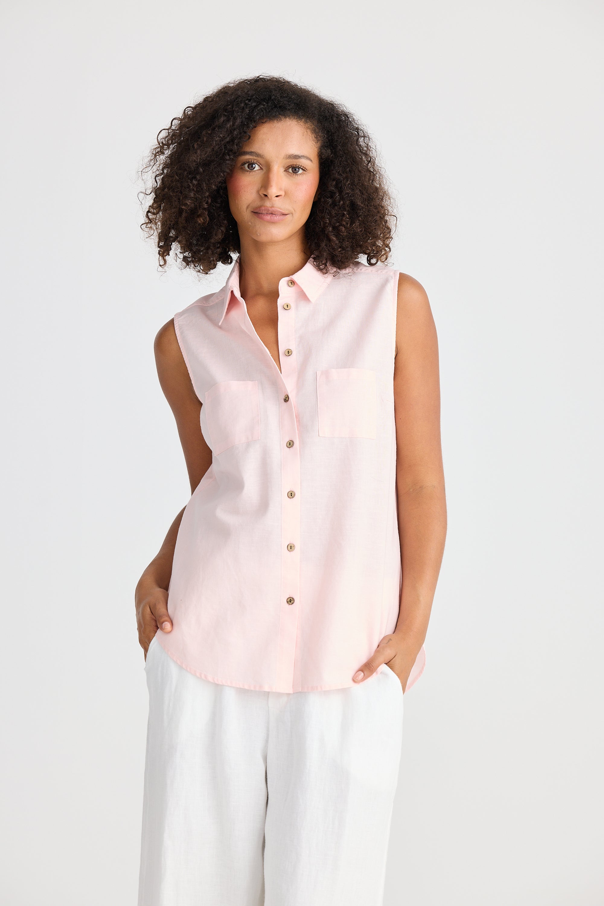 Bazzar Top - Pink
