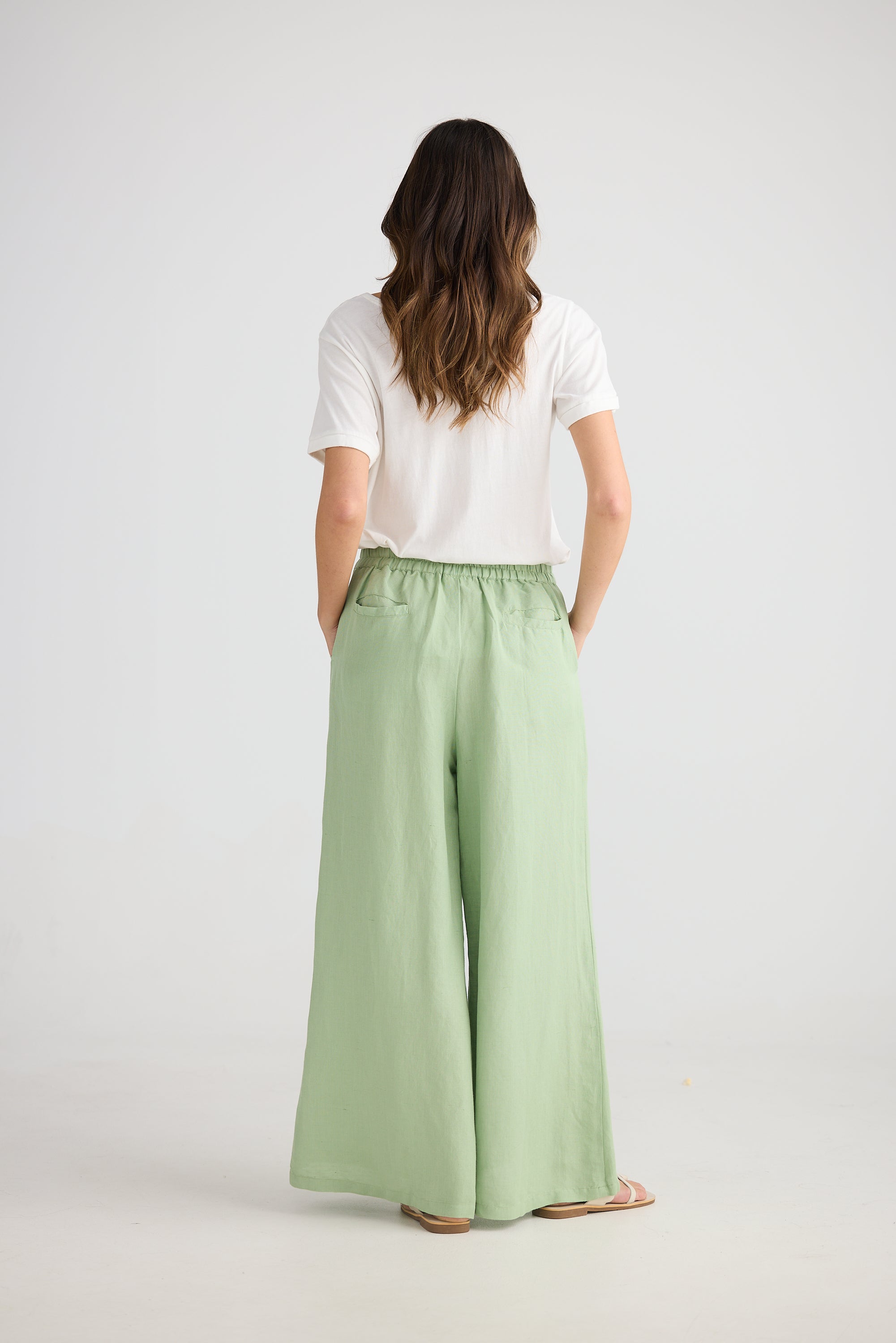 Positano Pant - Sage Green
