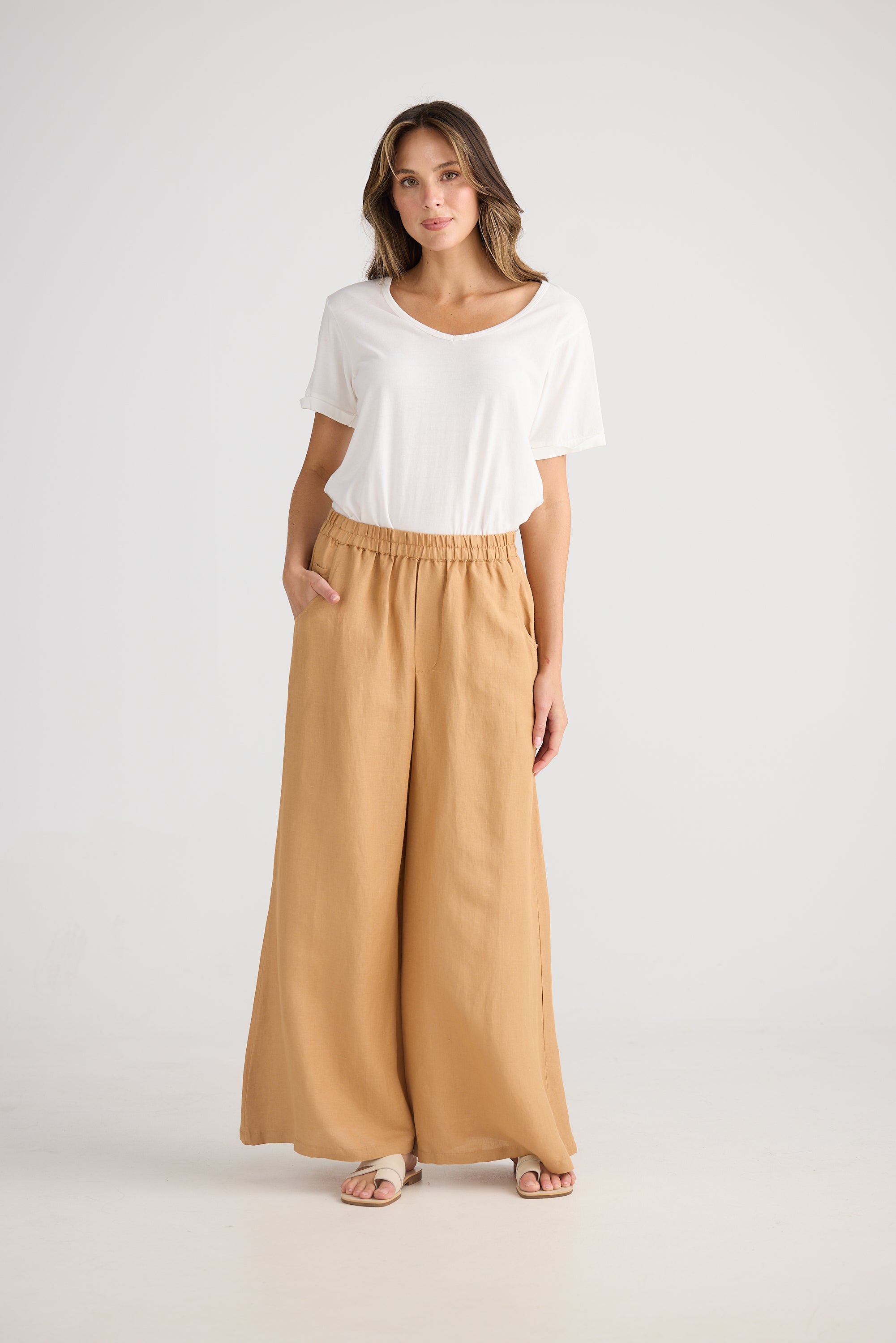 Positano Pants - Sand
