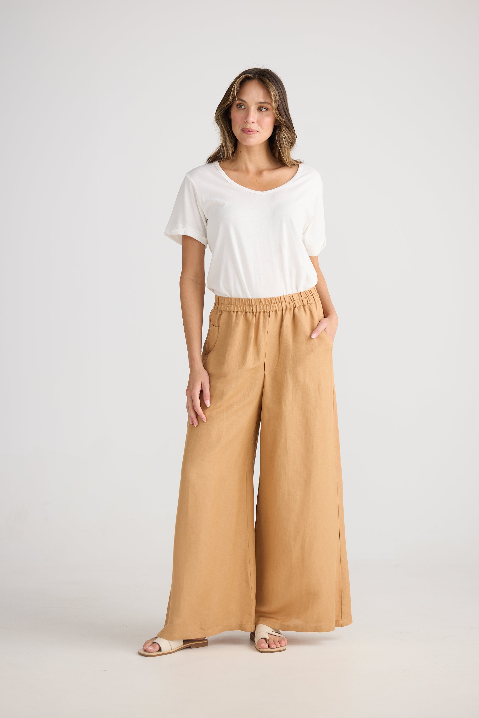 Positano Pants - Sand