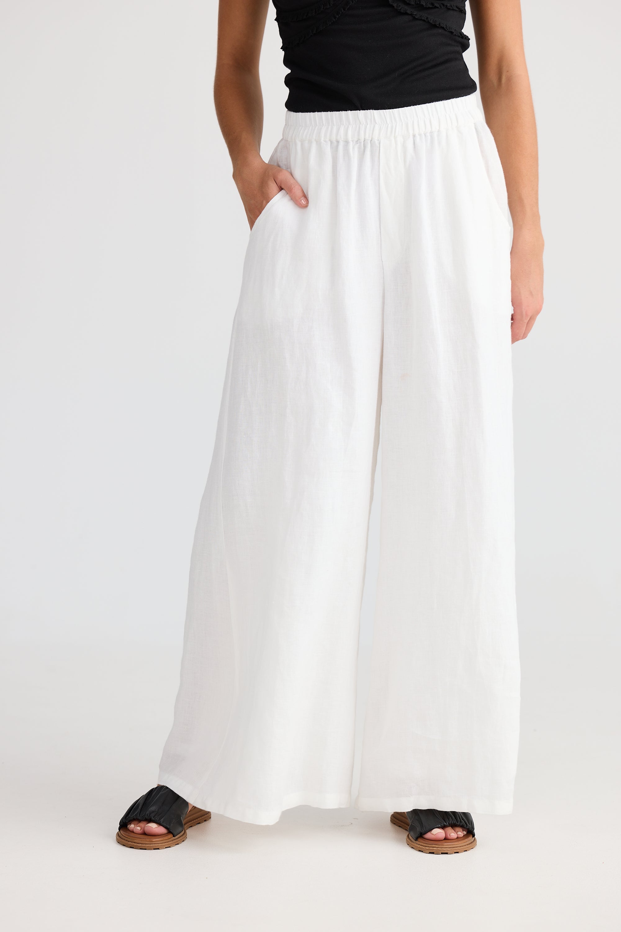 Positano Pants - White