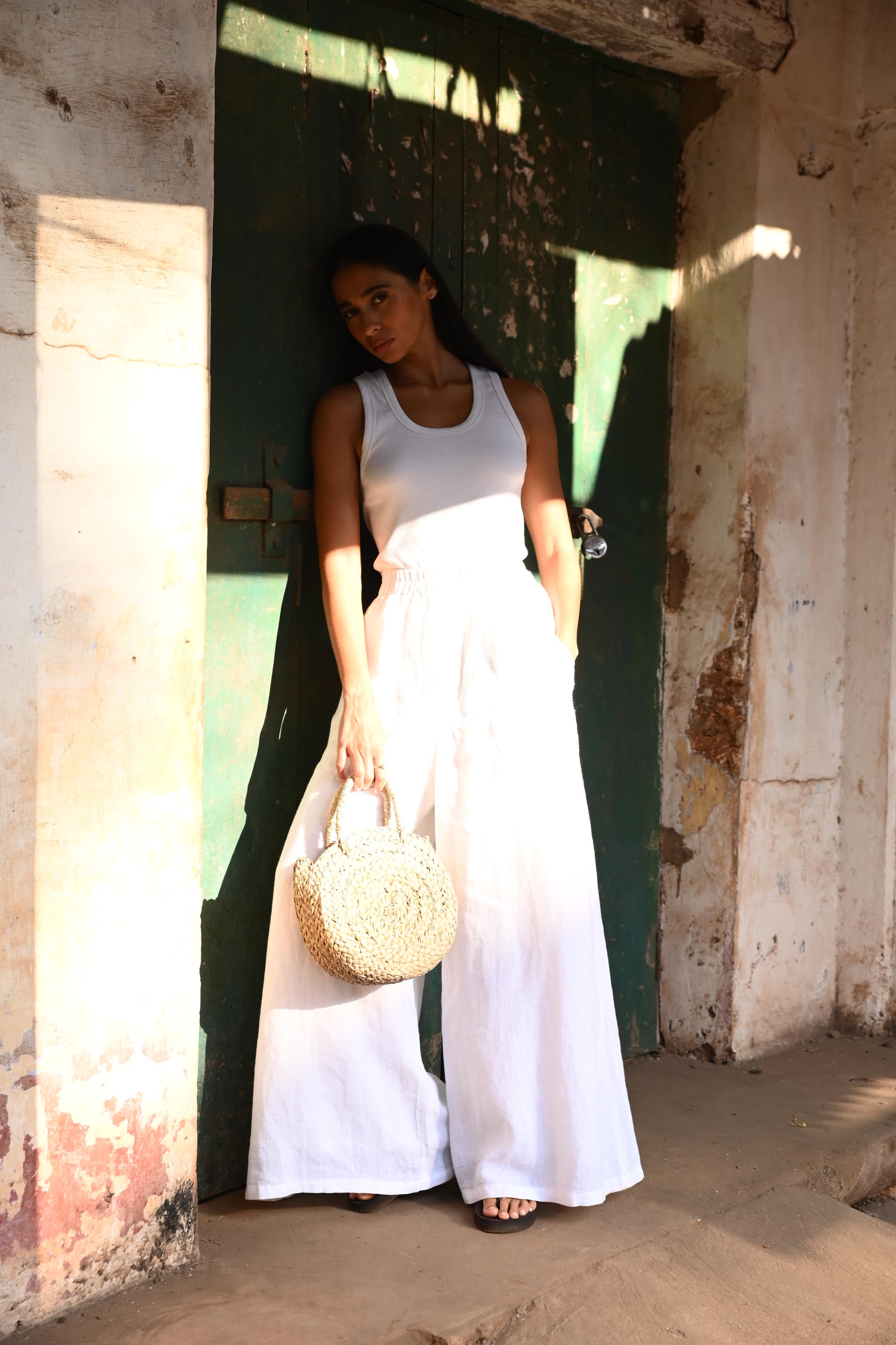 Positano Pants - White