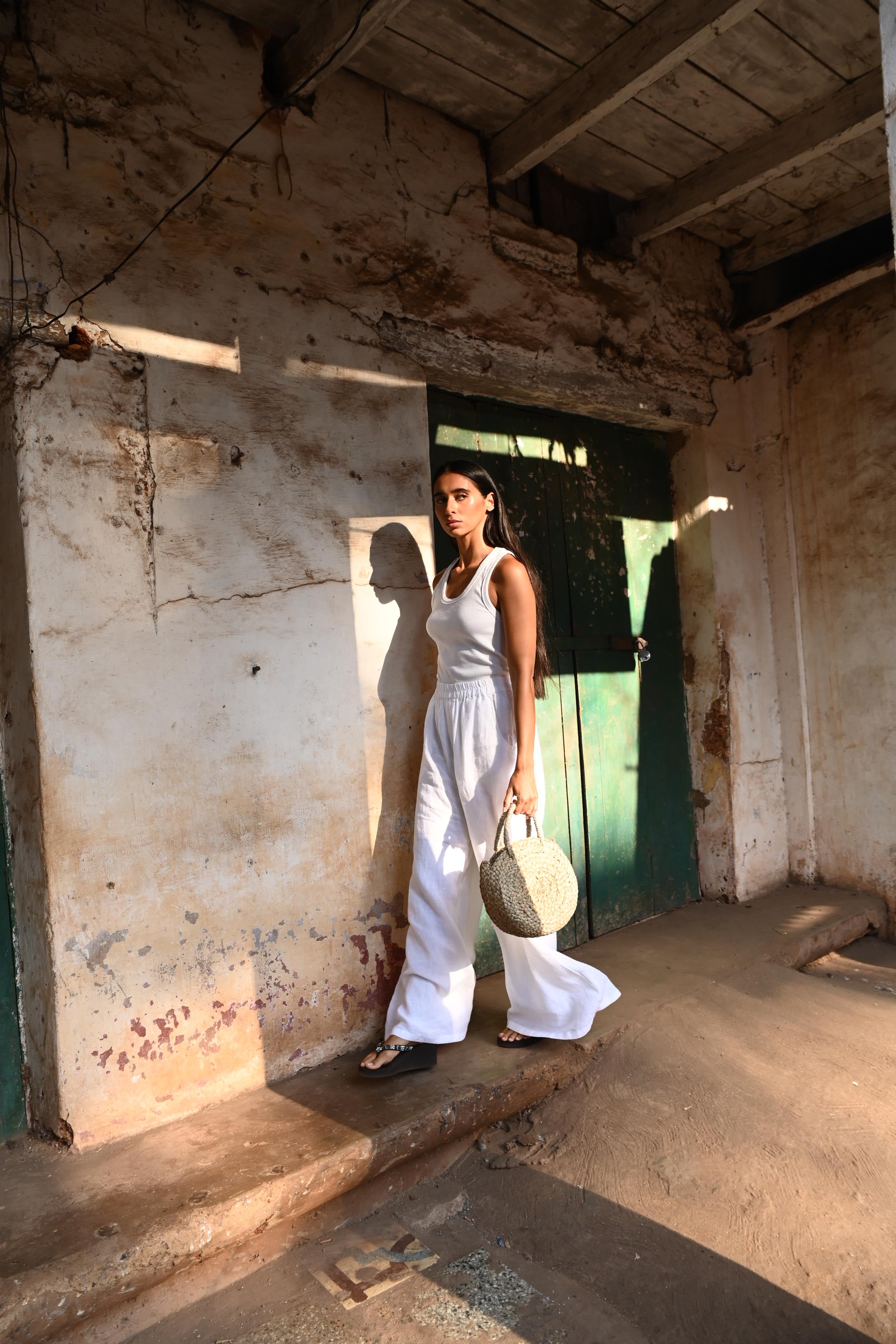 Positano Pants - White