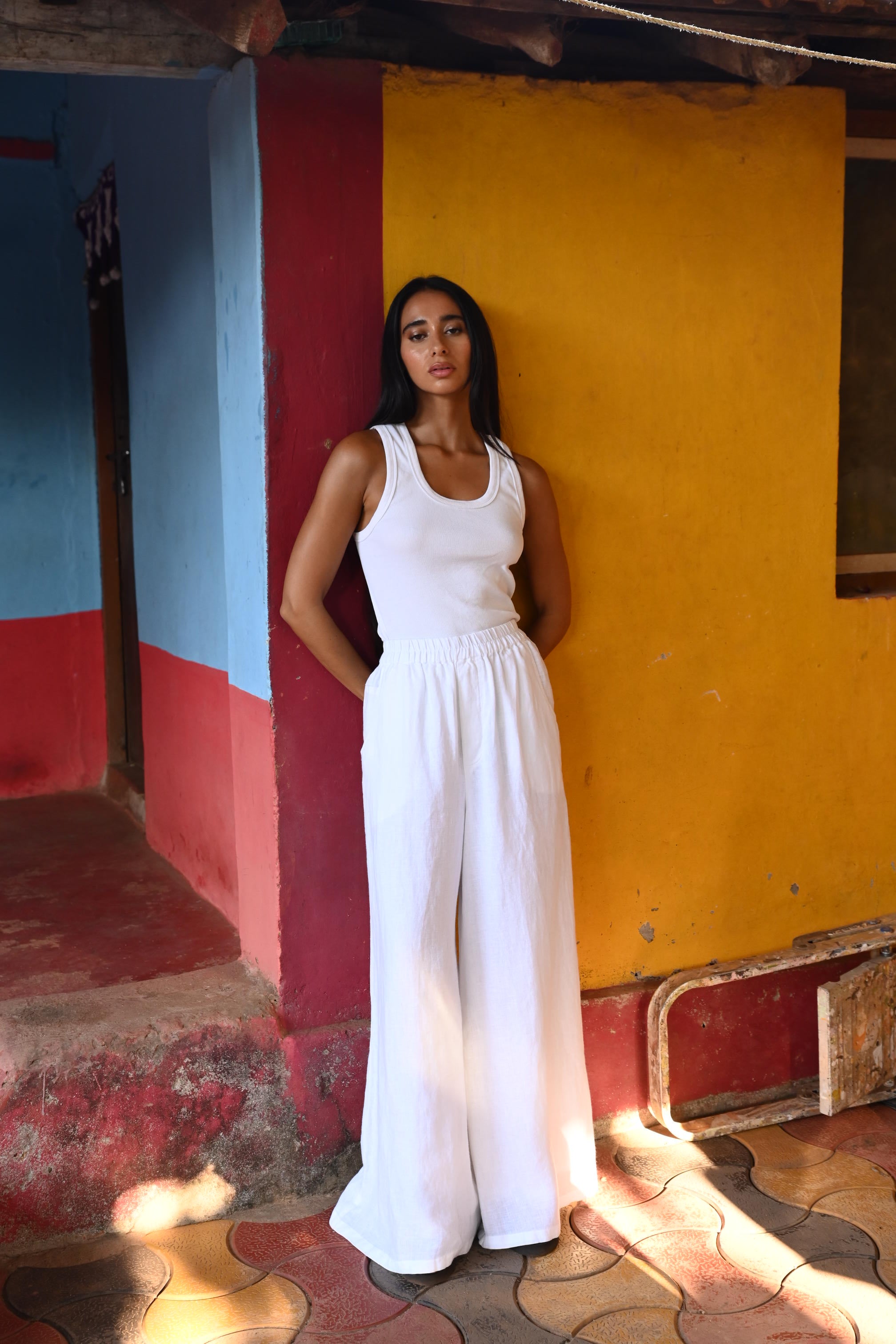 Positano Pants - White