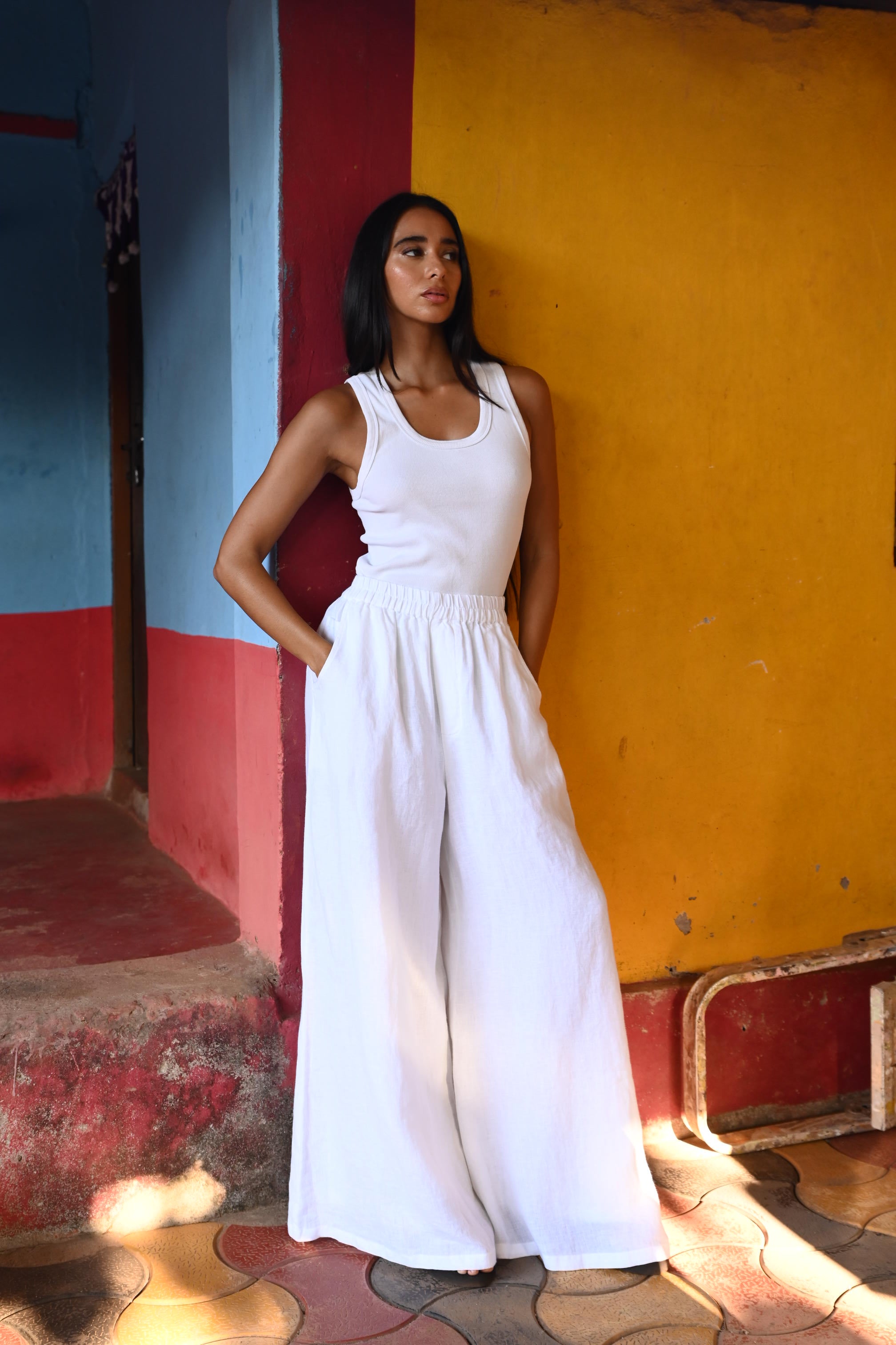 Positano Pants - White