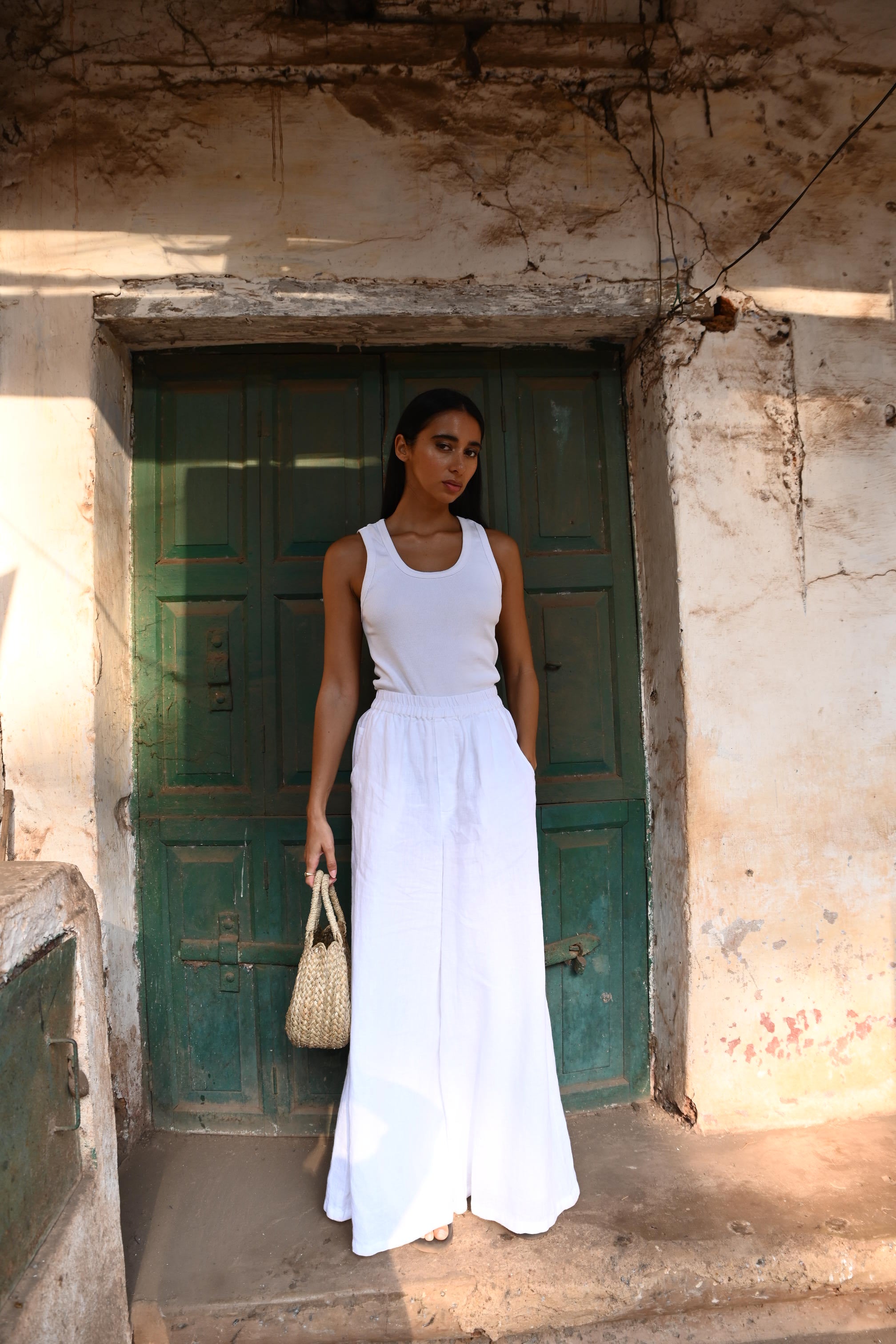 Positano Pants - White