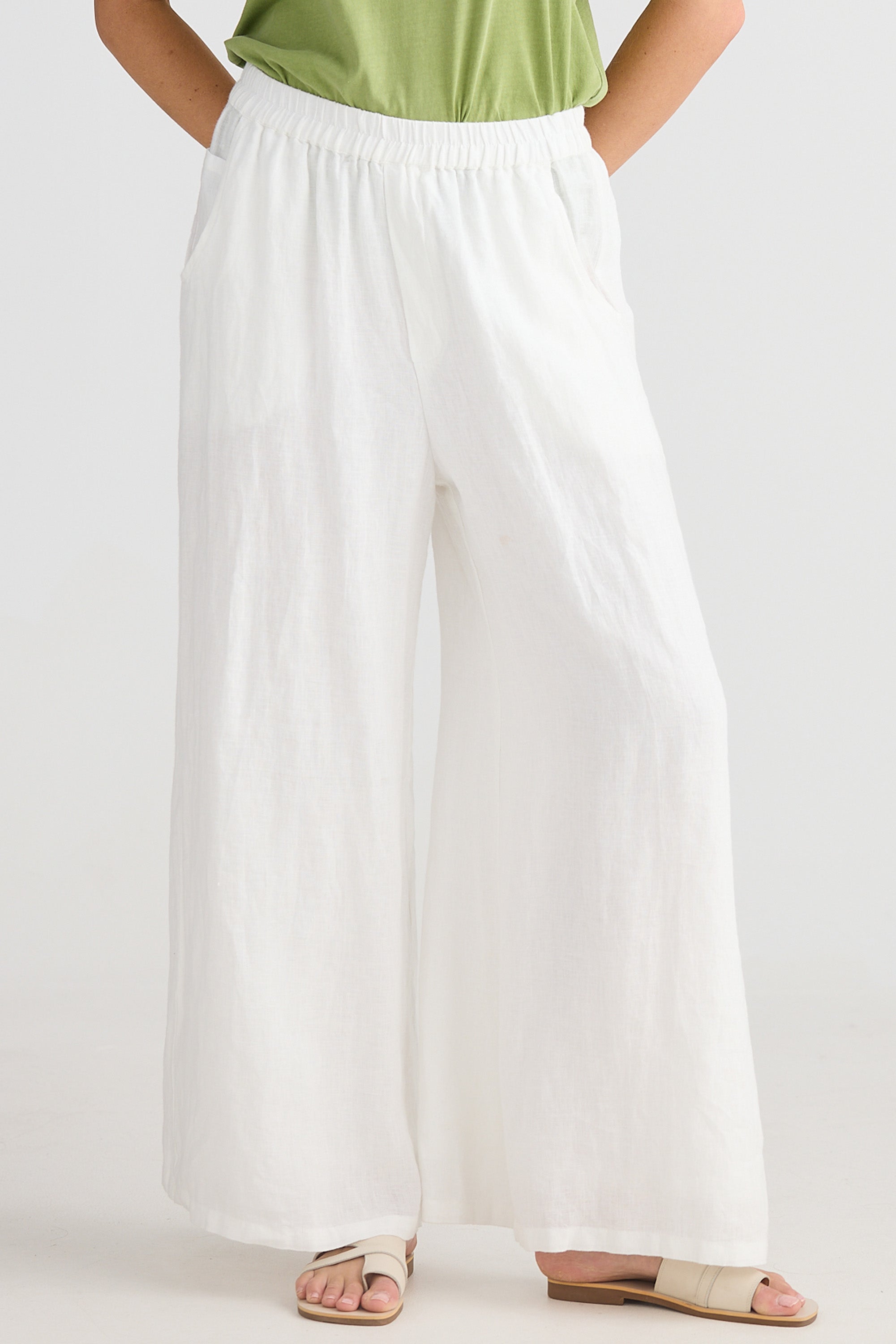 Positano Pants - White