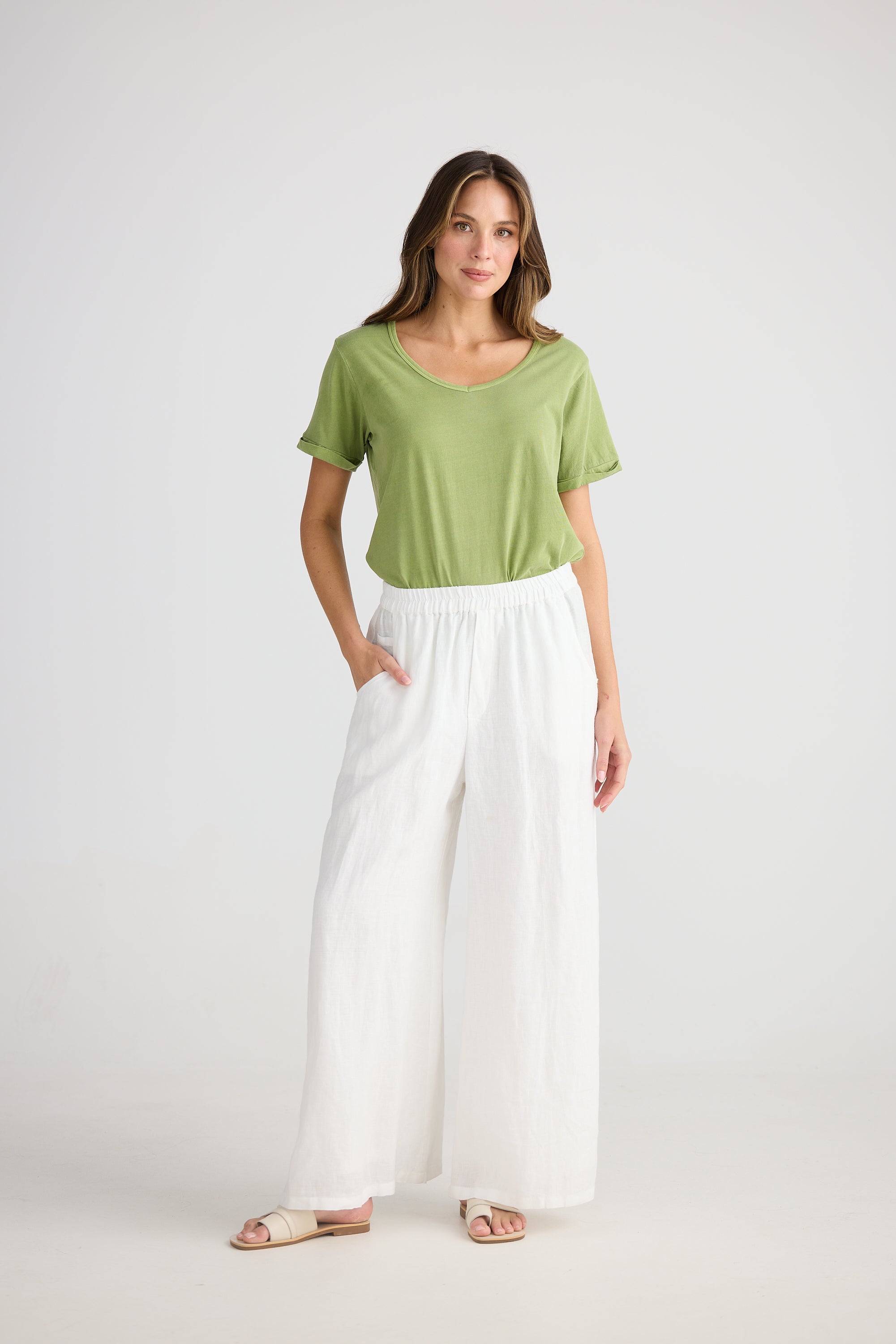 Positano Pants - White