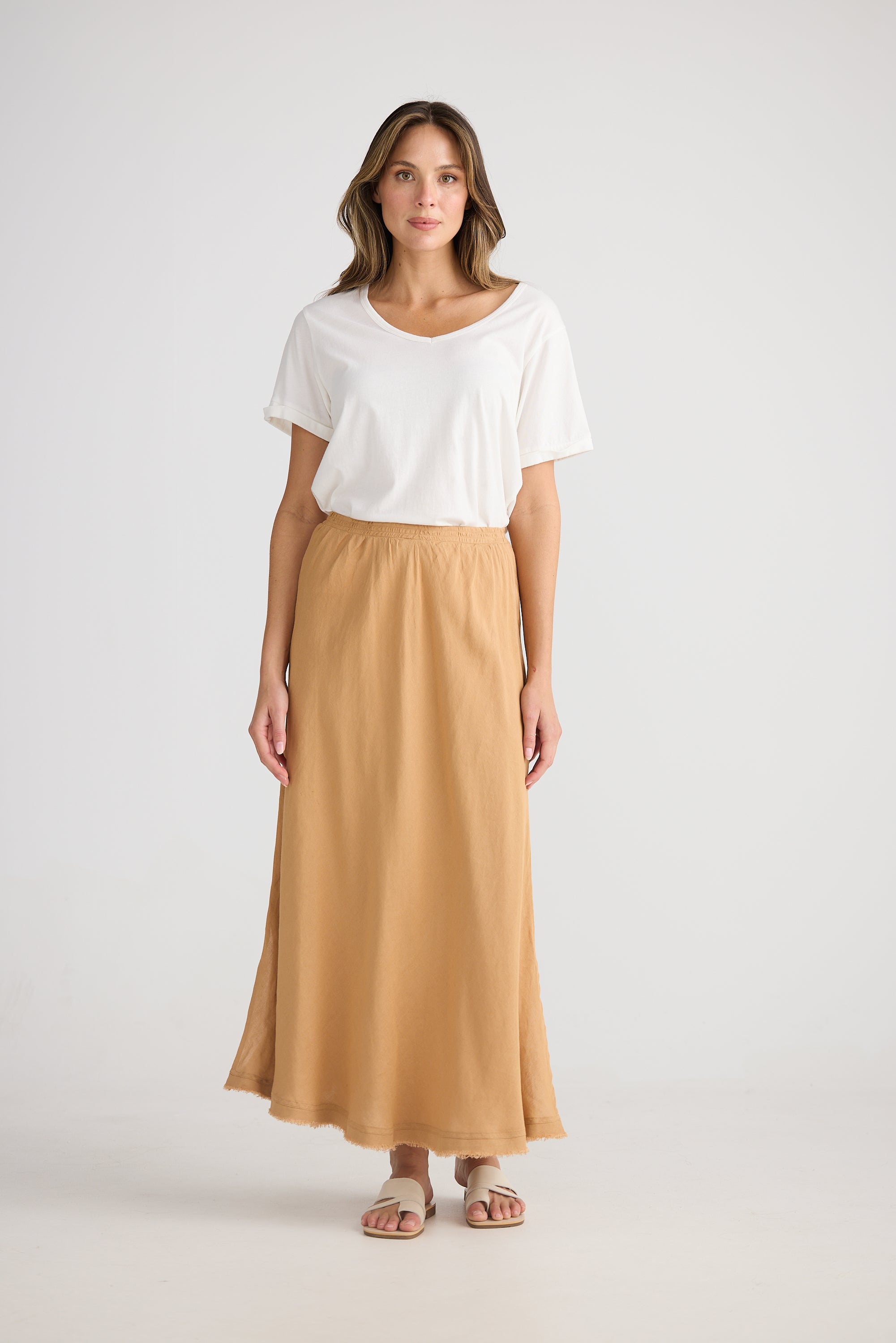 Sicily Skirt - Sand