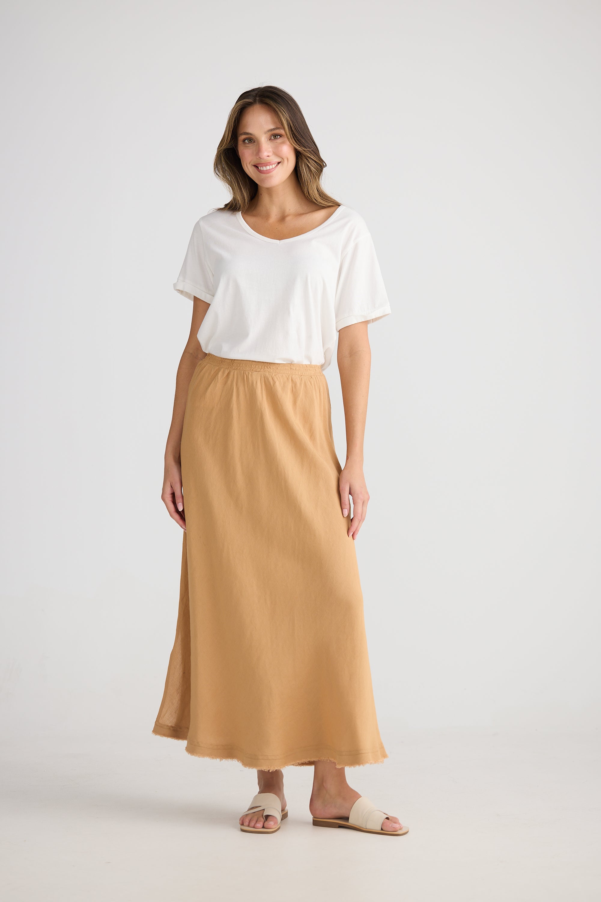 Sicily Skirt - Sand