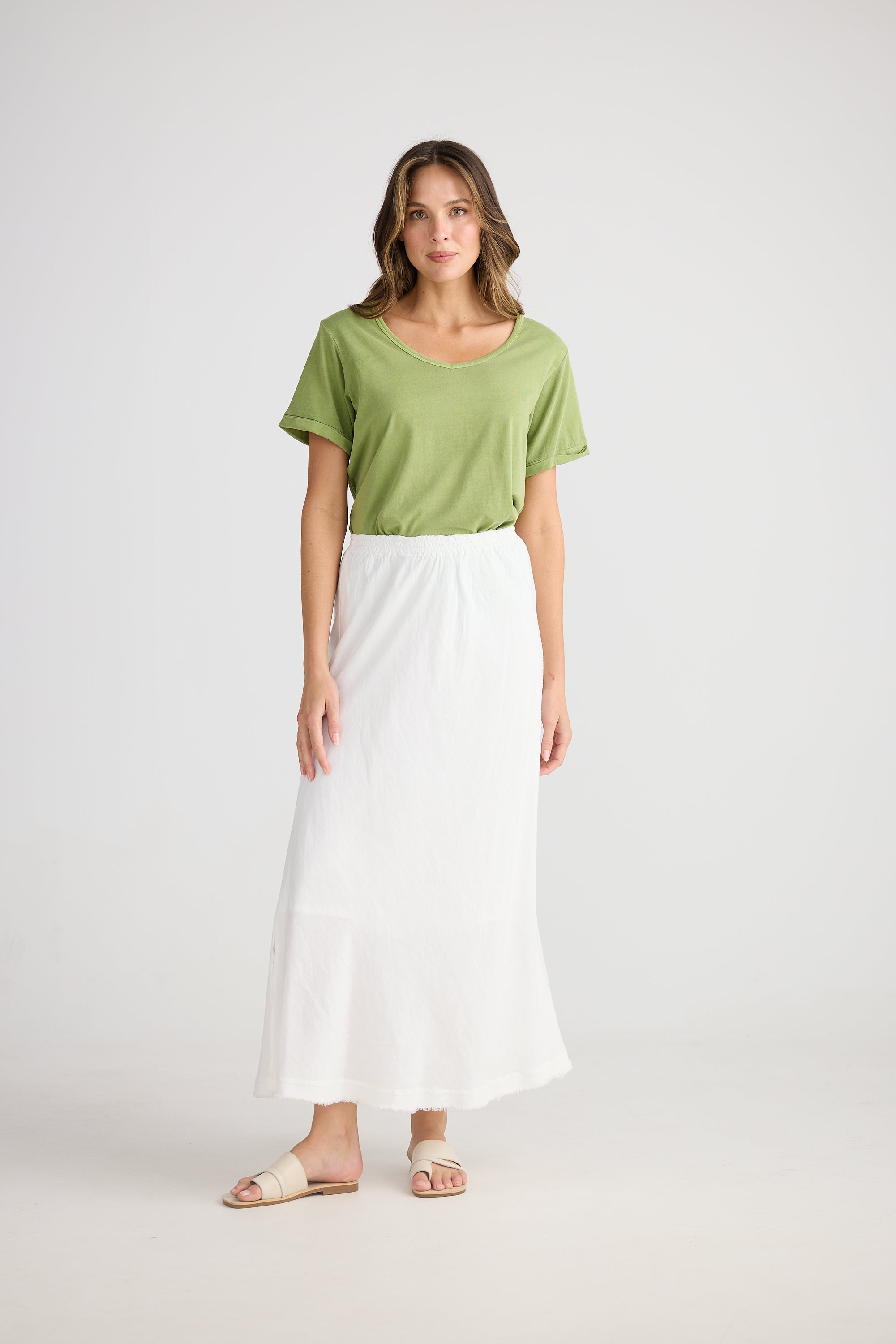 Sicily Skirt - White