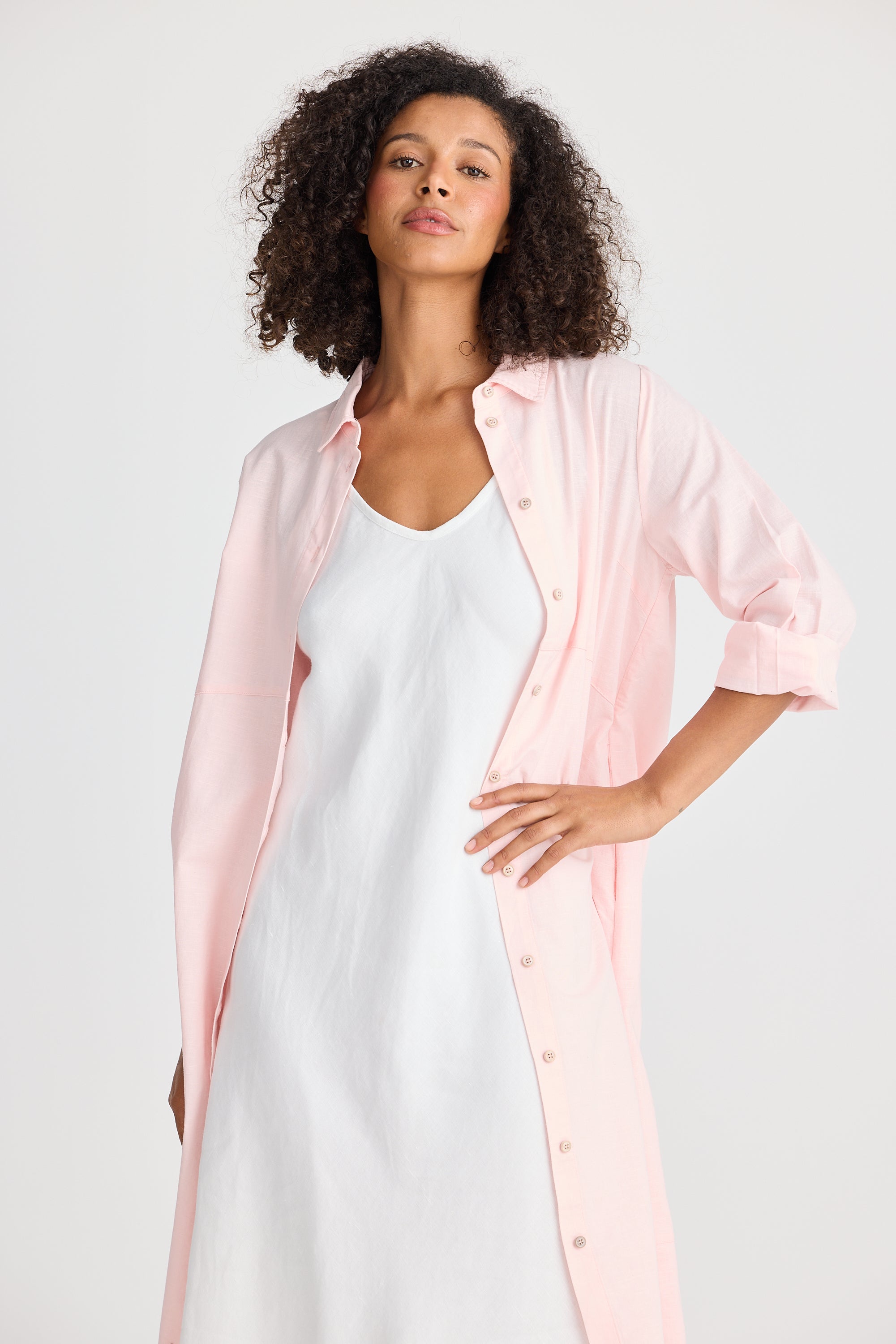 Castro Overshirt - Pink